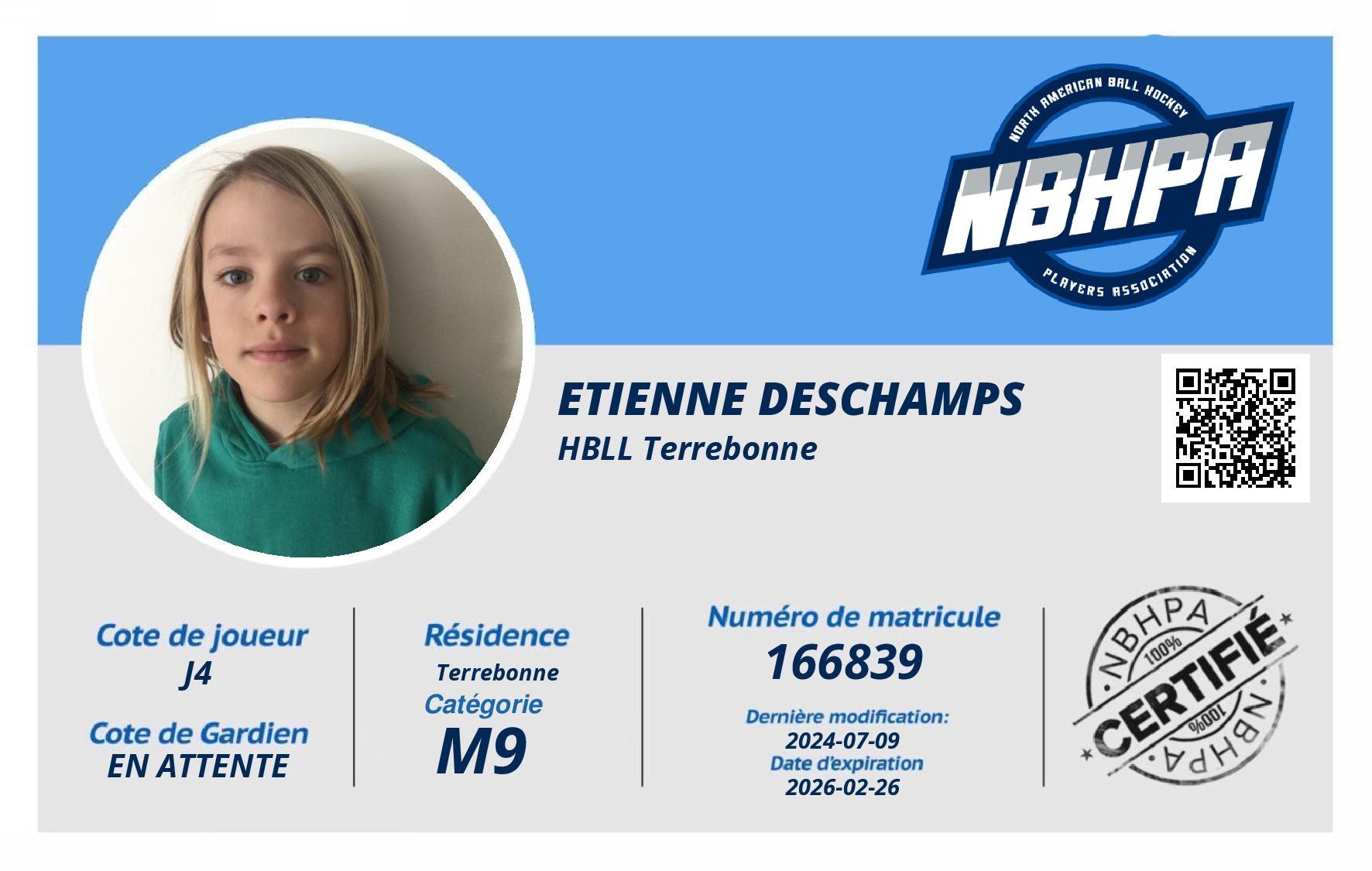 Etienne Deschamps