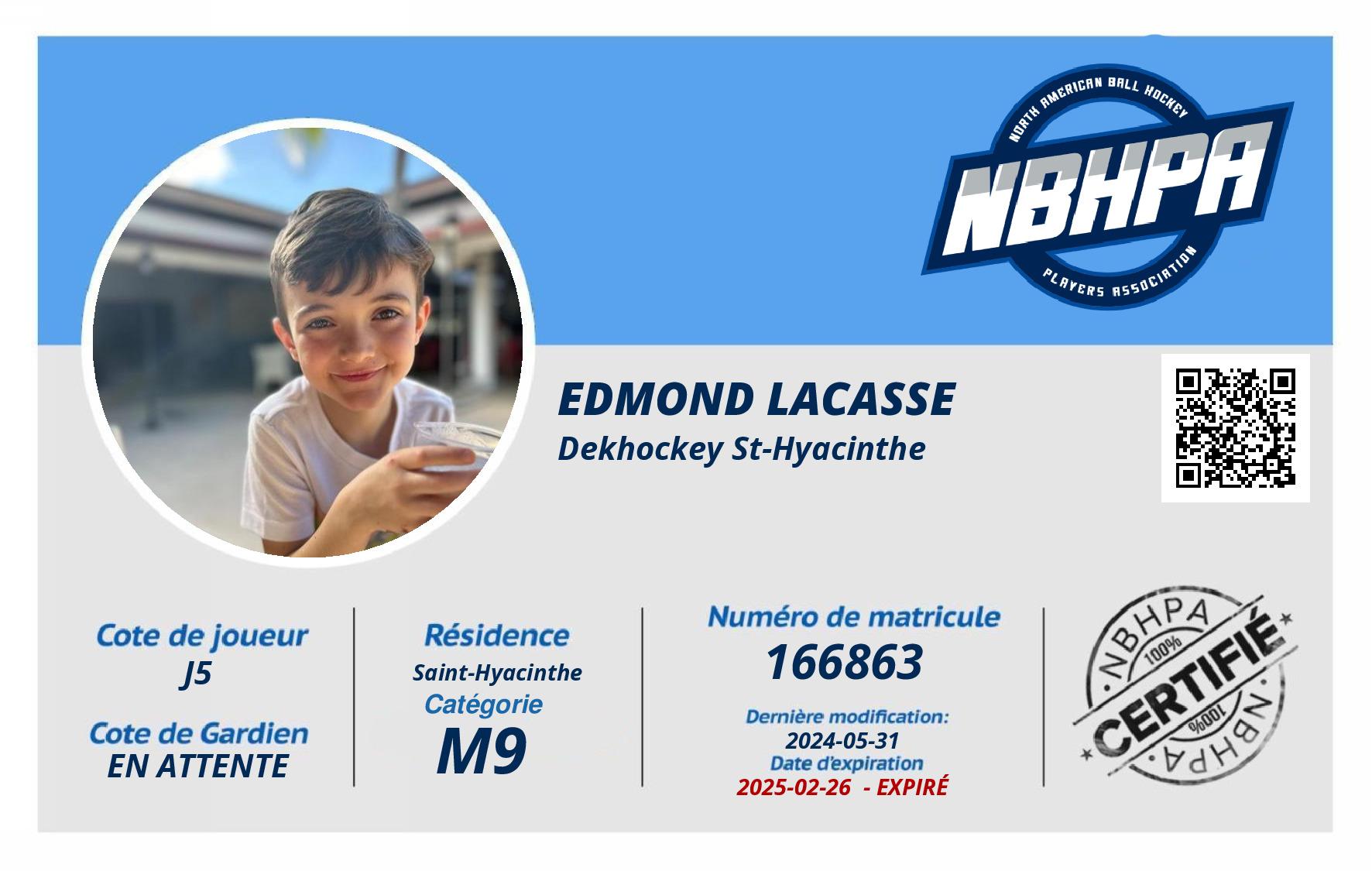 Edmond Lacasse