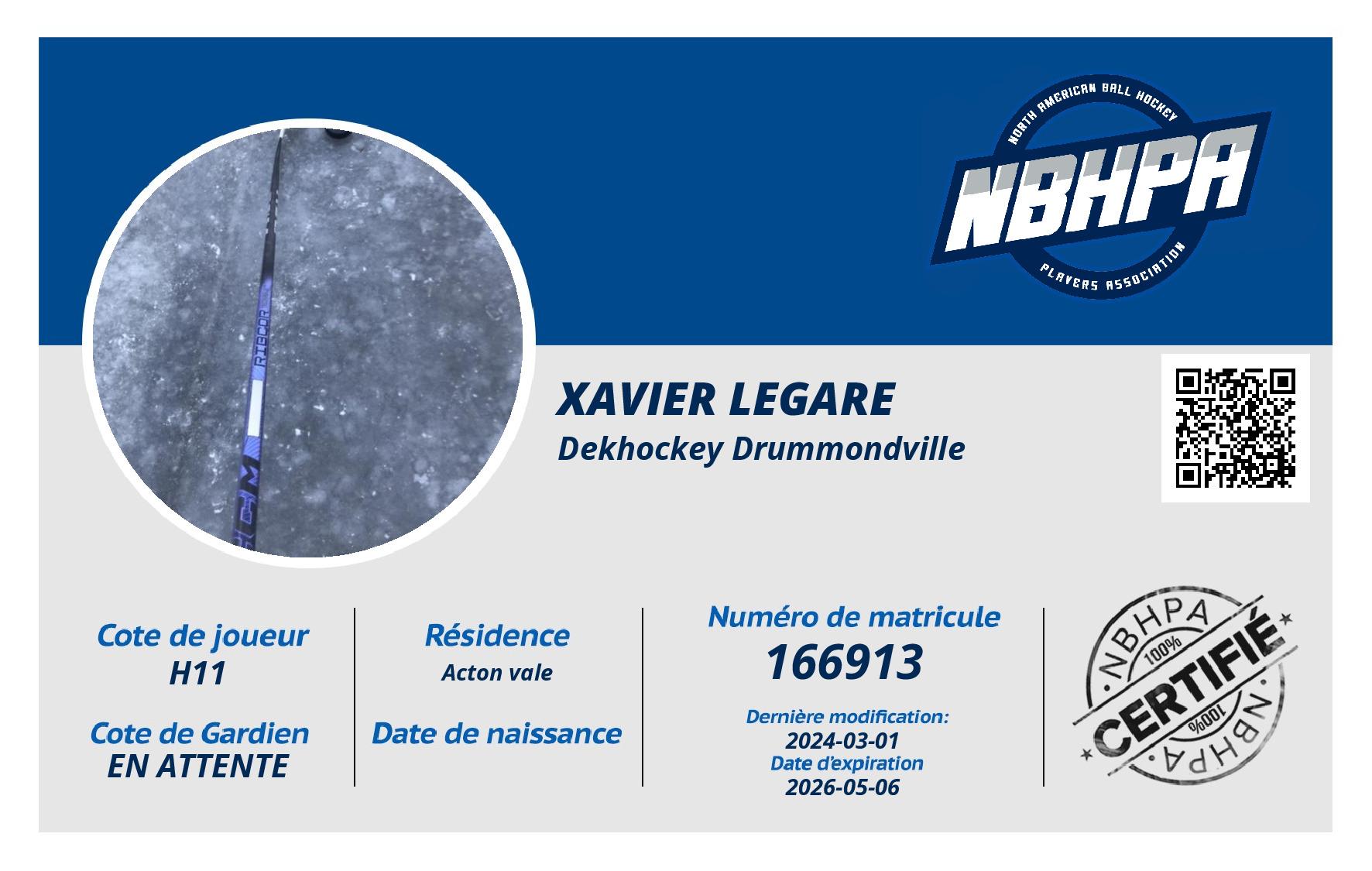 Xavier Legare 