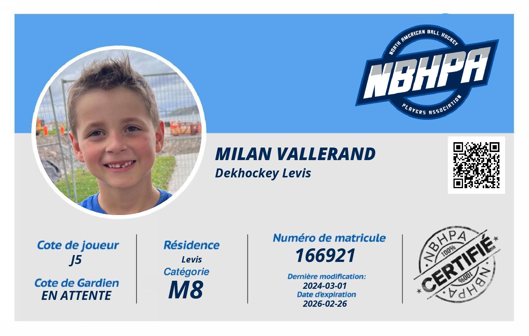 Milan Vallerand