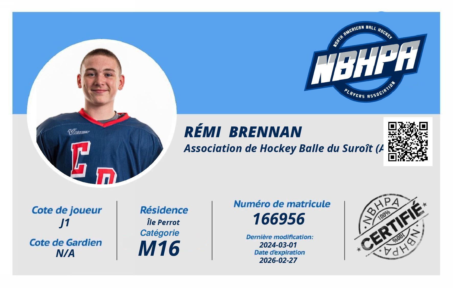 Rémi  Brennan 