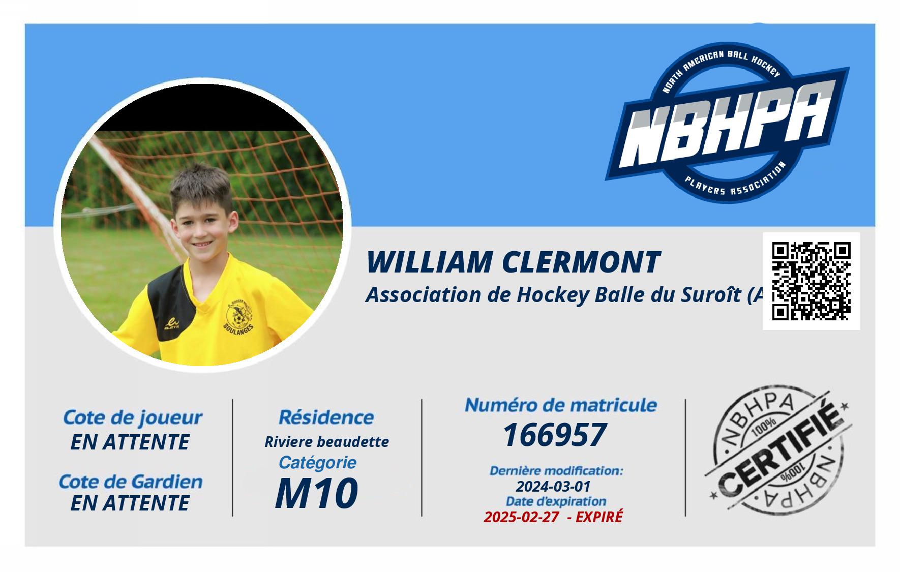 William Clermont