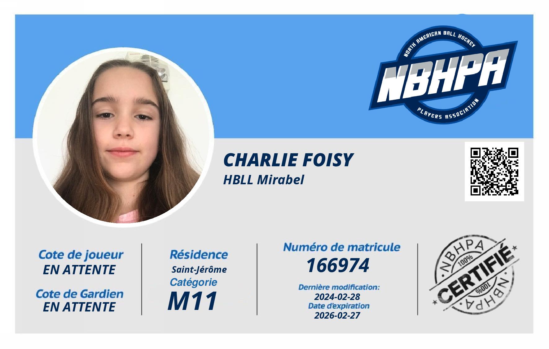 Charlie Foisy