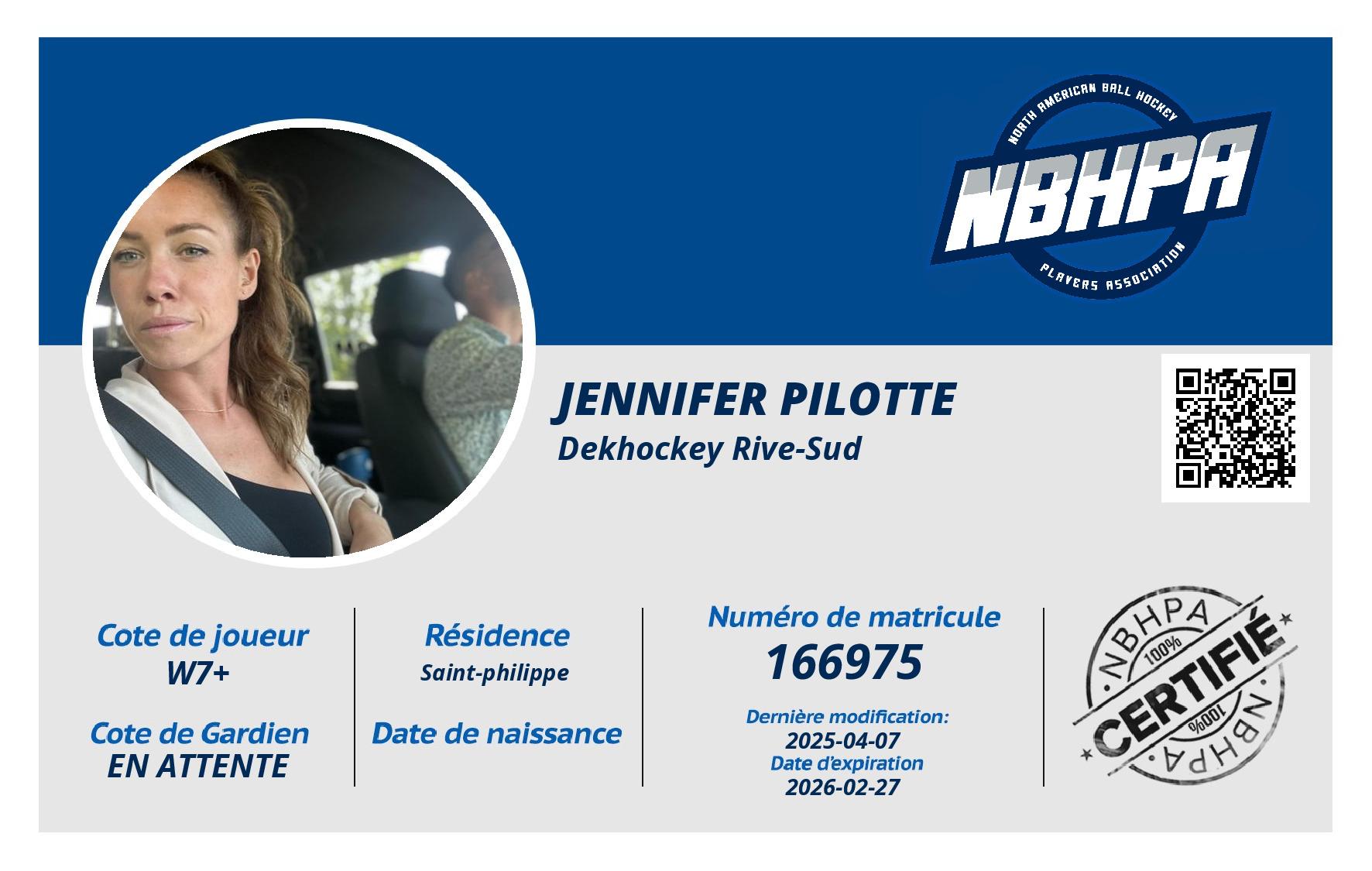 Jennifer Pilotte