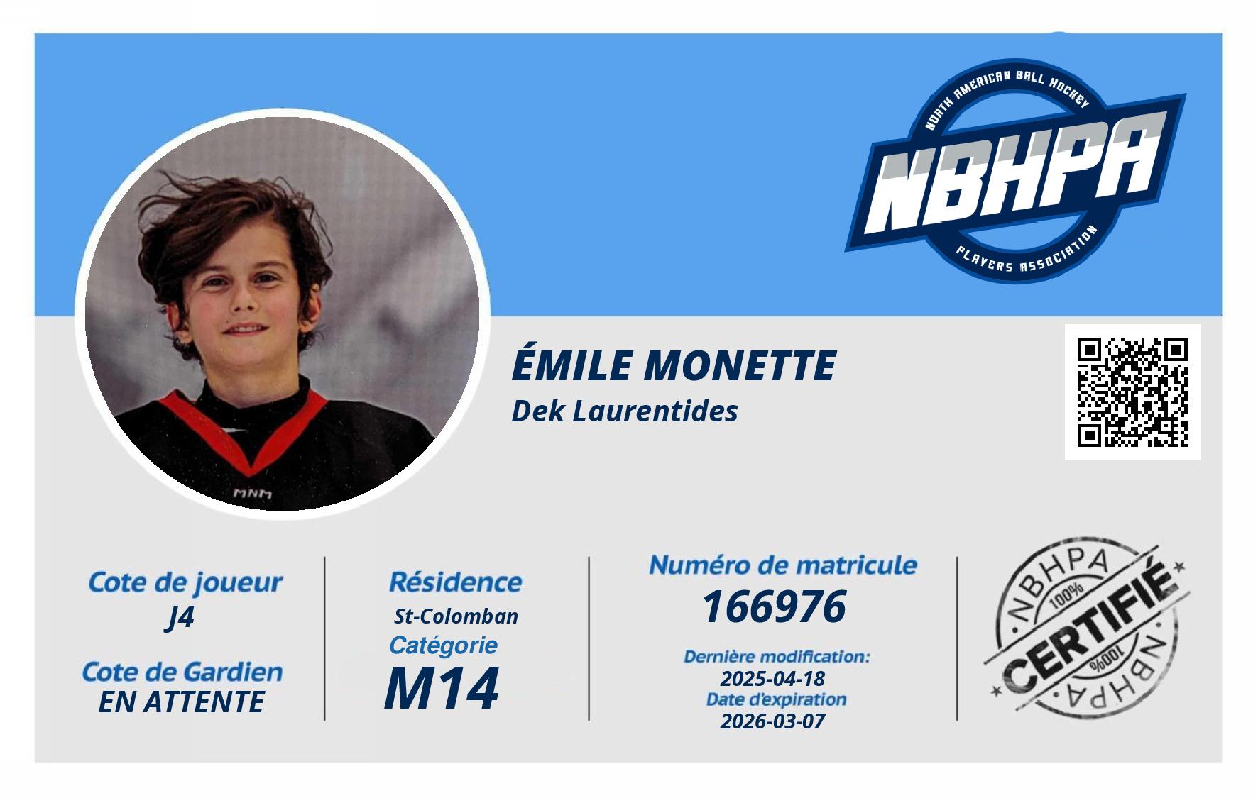 Émile Monette