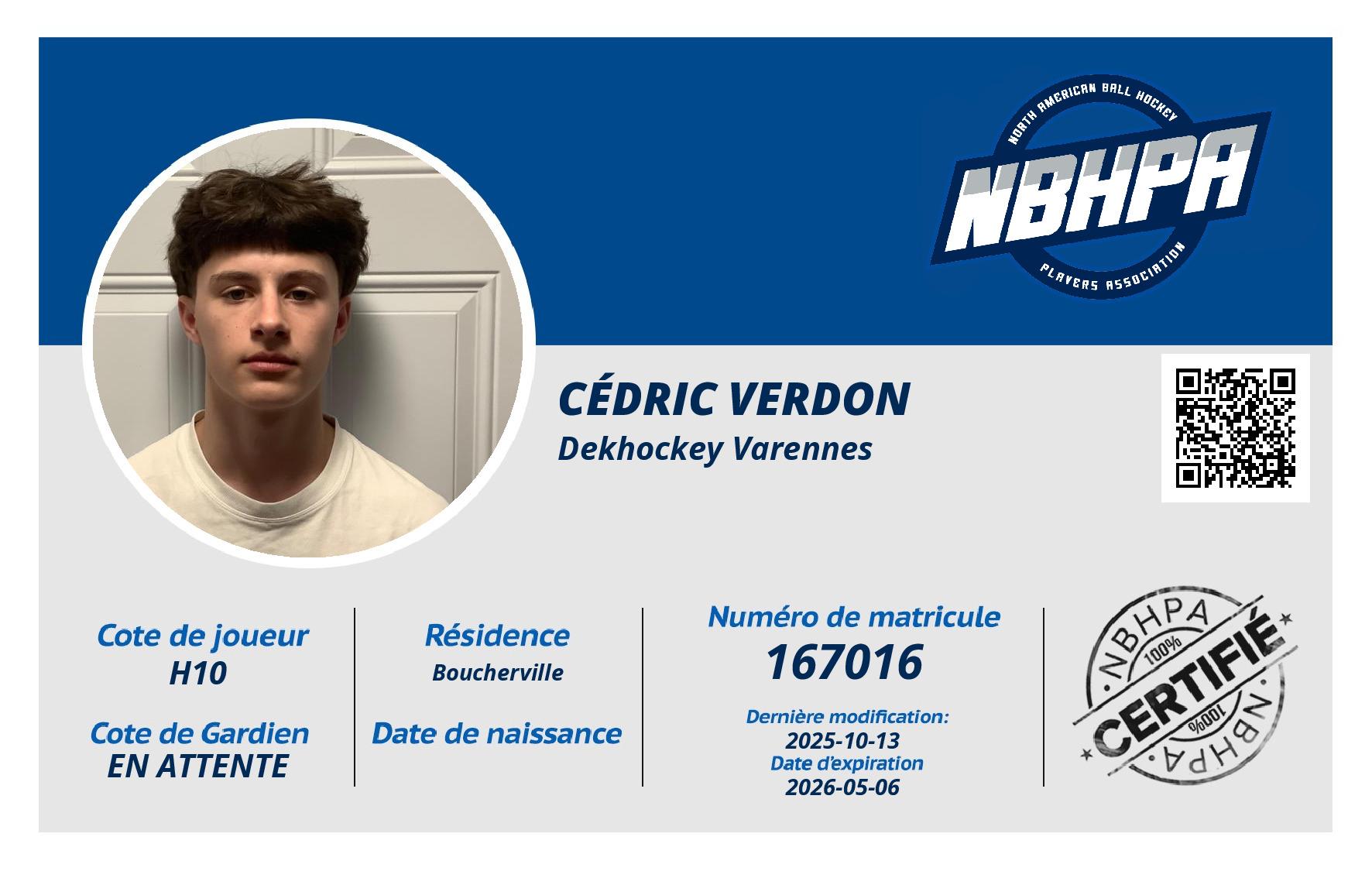 Cédric Verdon
