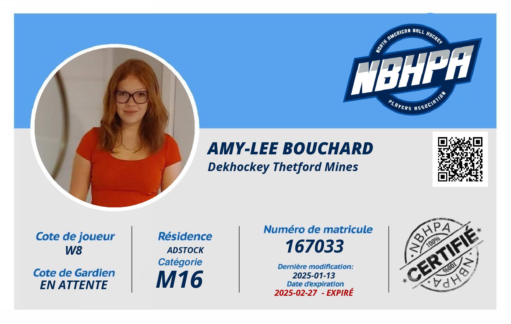 Amy-Lee Bouchard
