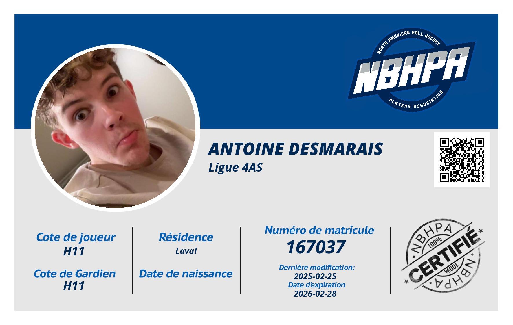 Antoine Desmarais