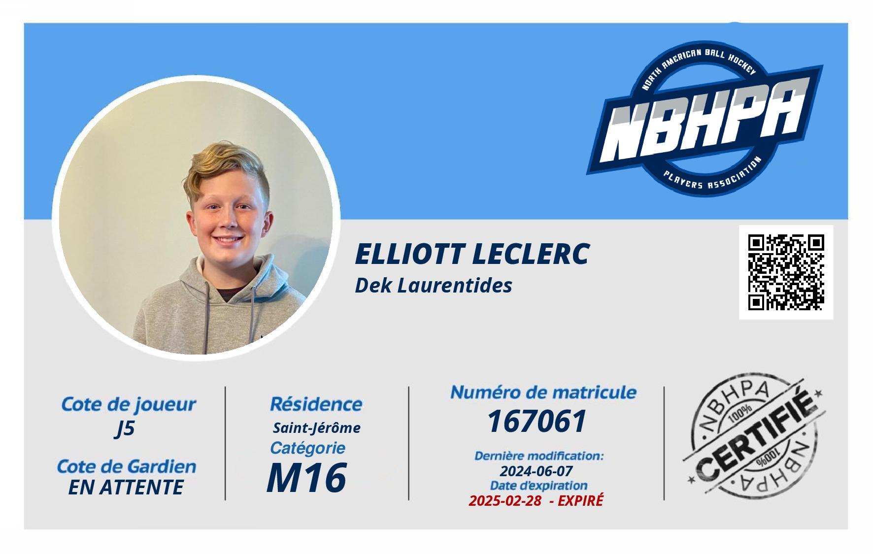 Elliott Leclerc