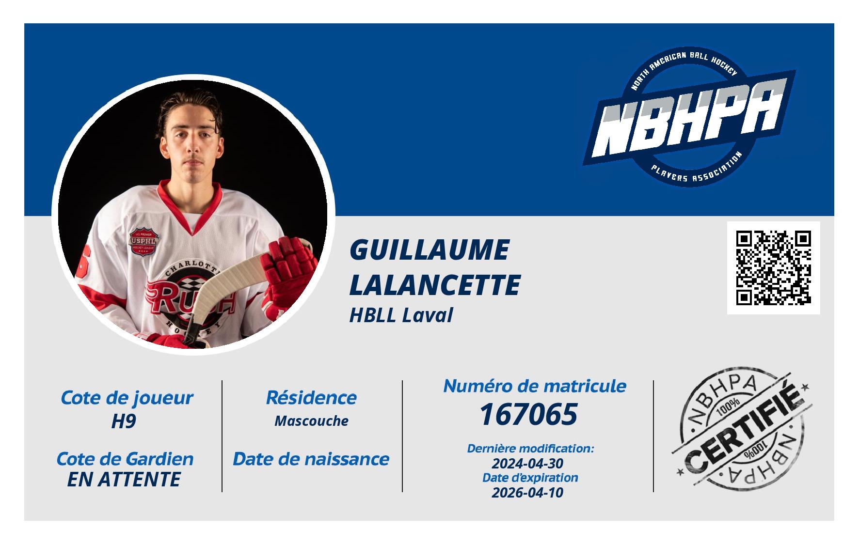 Guillaume Lalancette