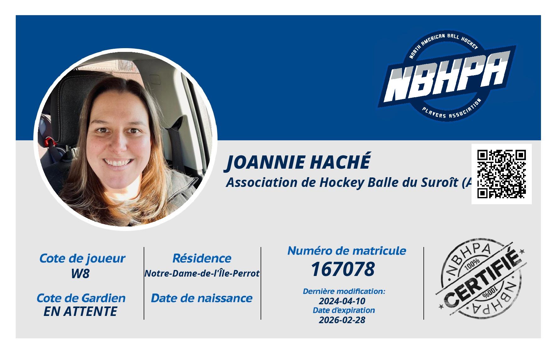 Joannie Haché
