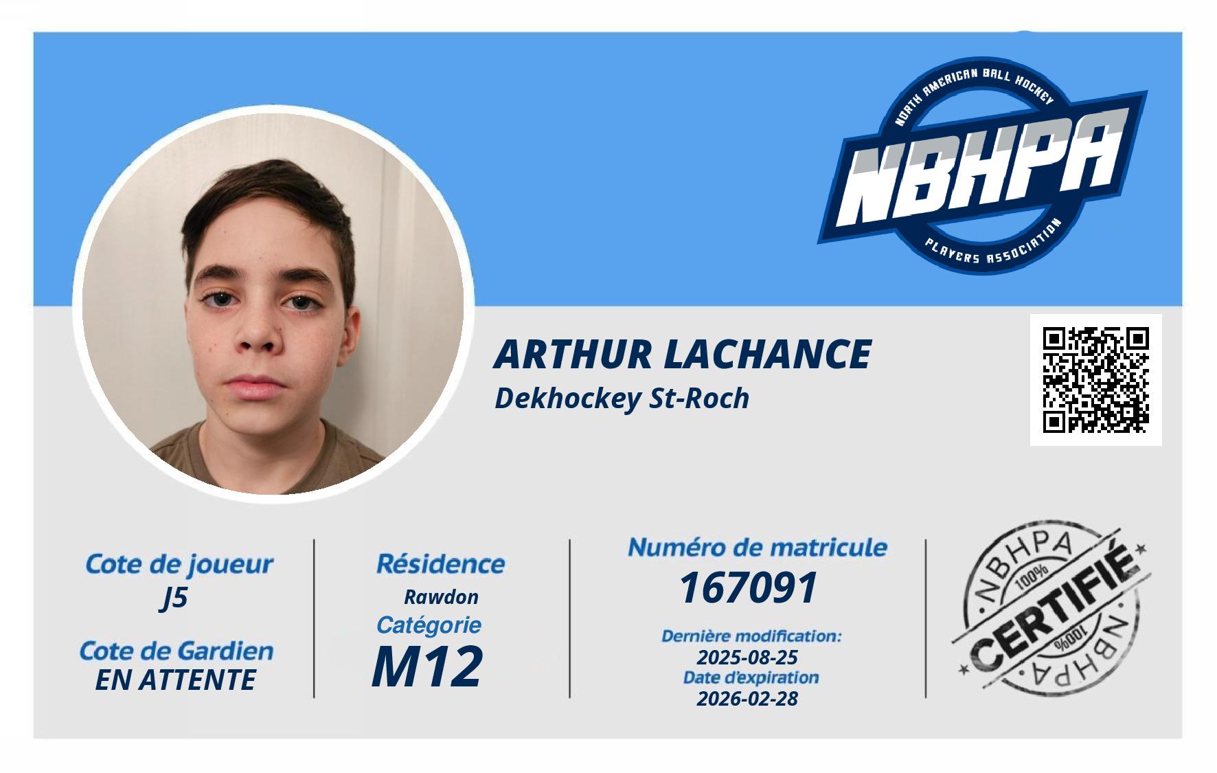 Arthur Lachance