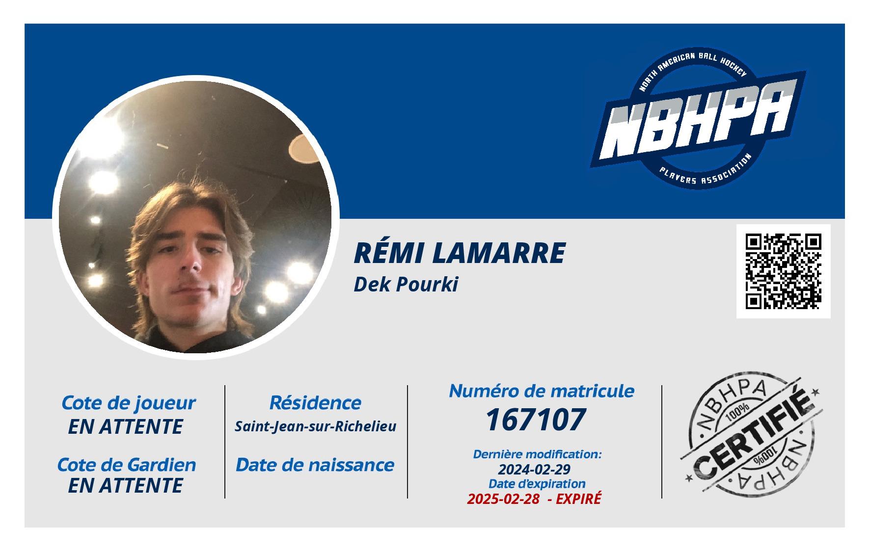Rémi Lamarre