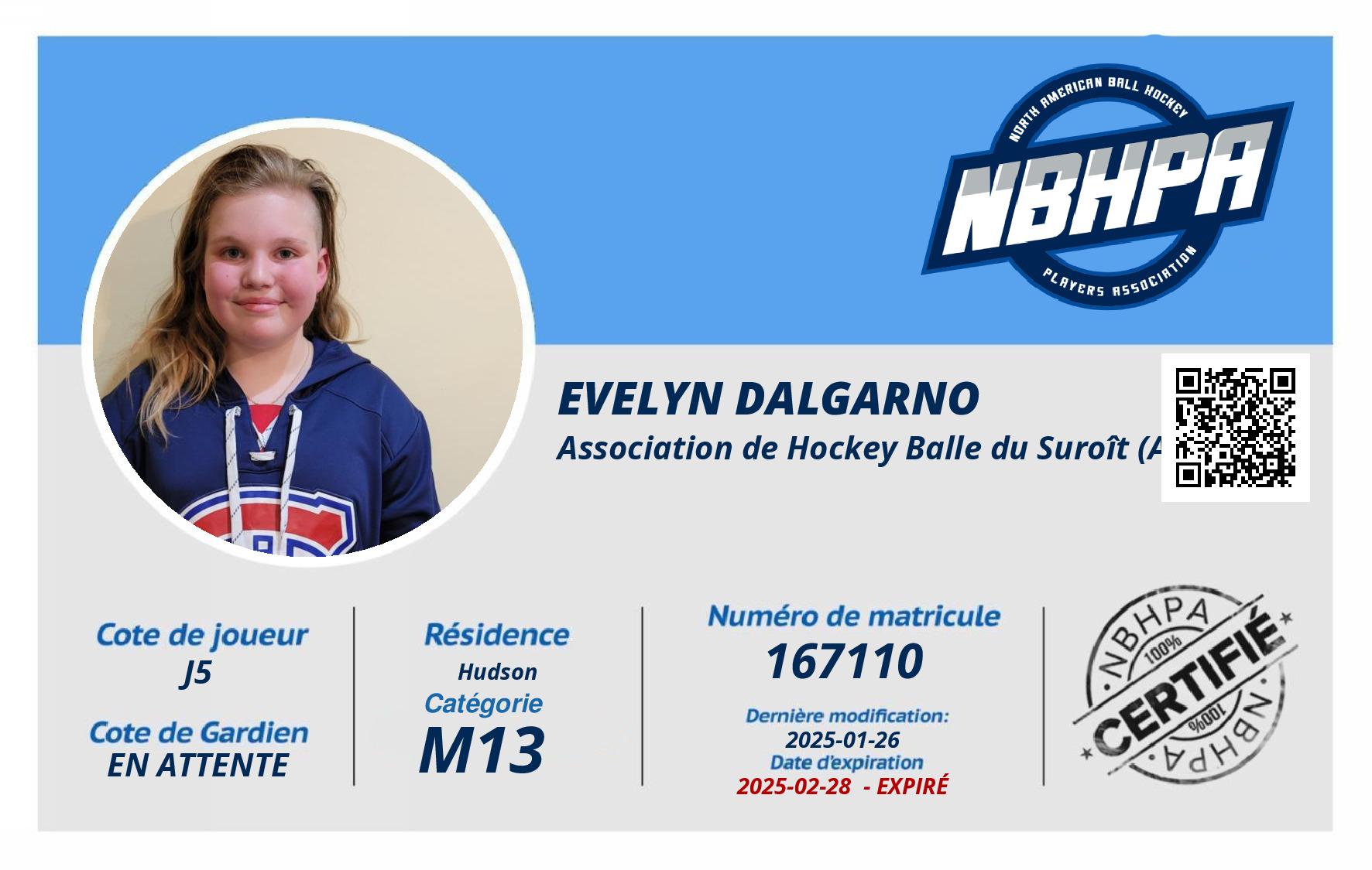 Evelyn Dalgarno