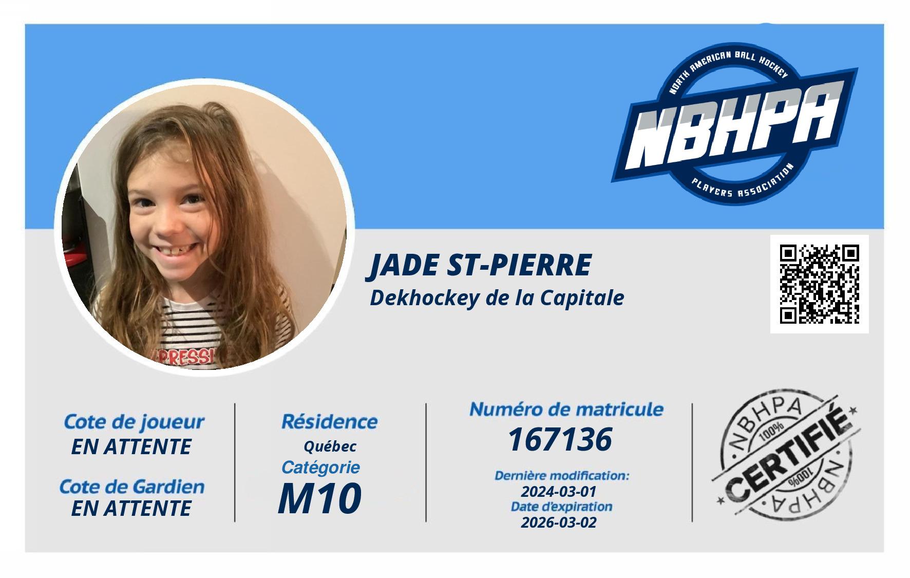 Jade St-Pierre