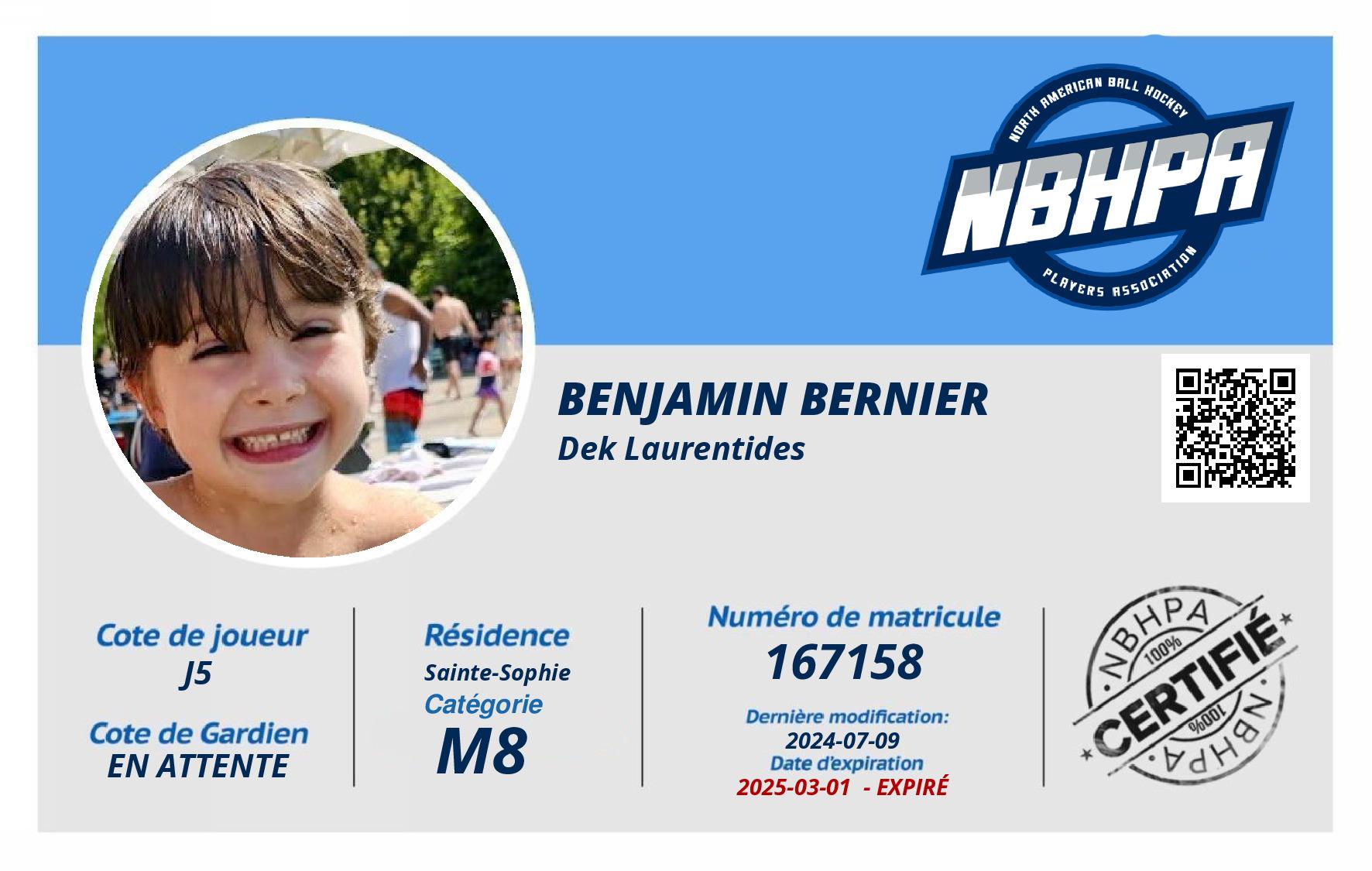 Benjamin Bernier