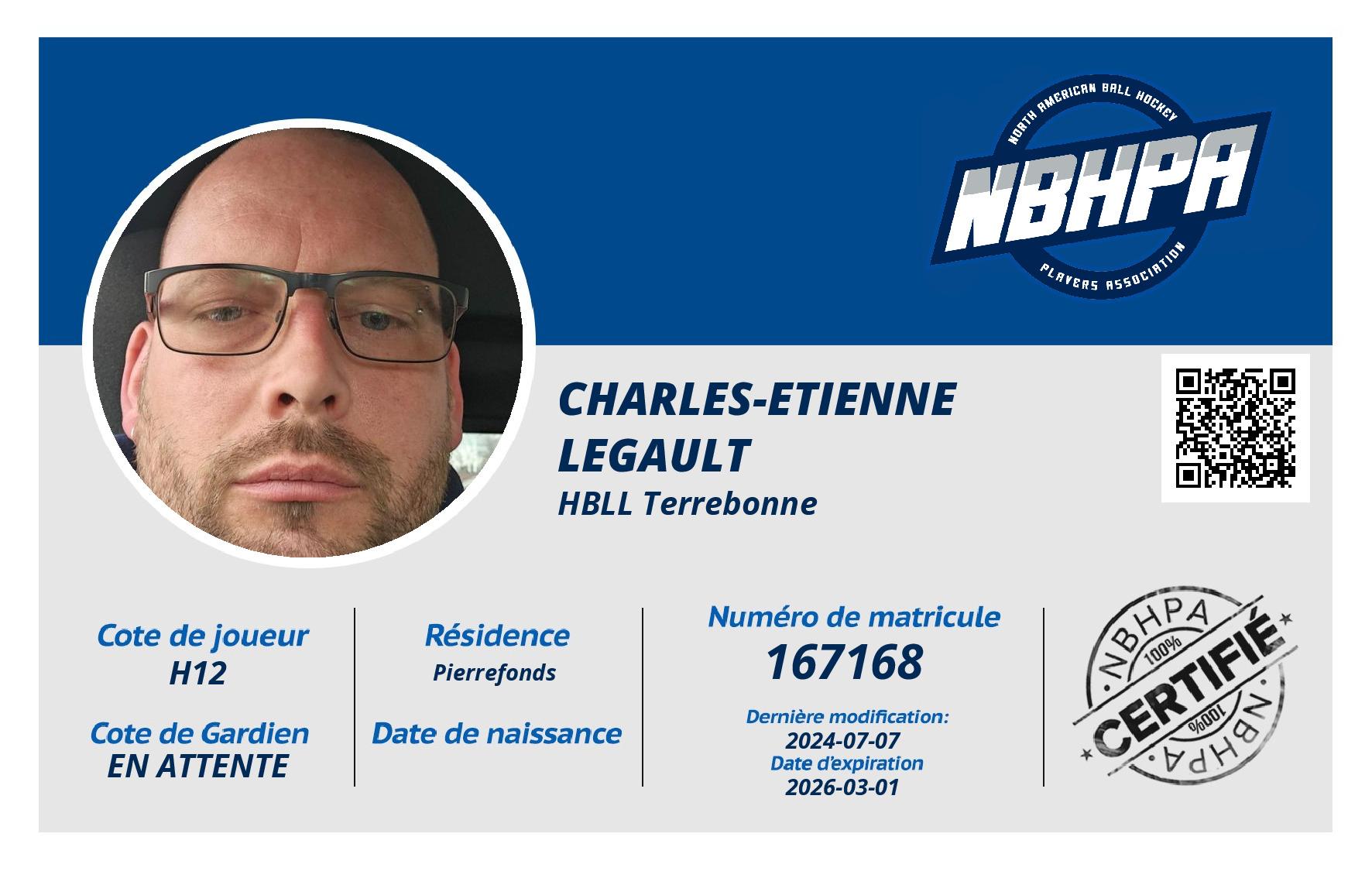 Charles-Etienne  Legault