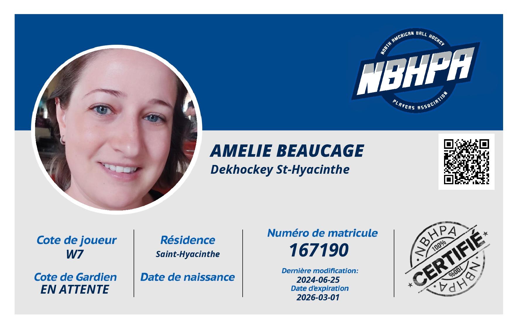 Amelie Beaucage