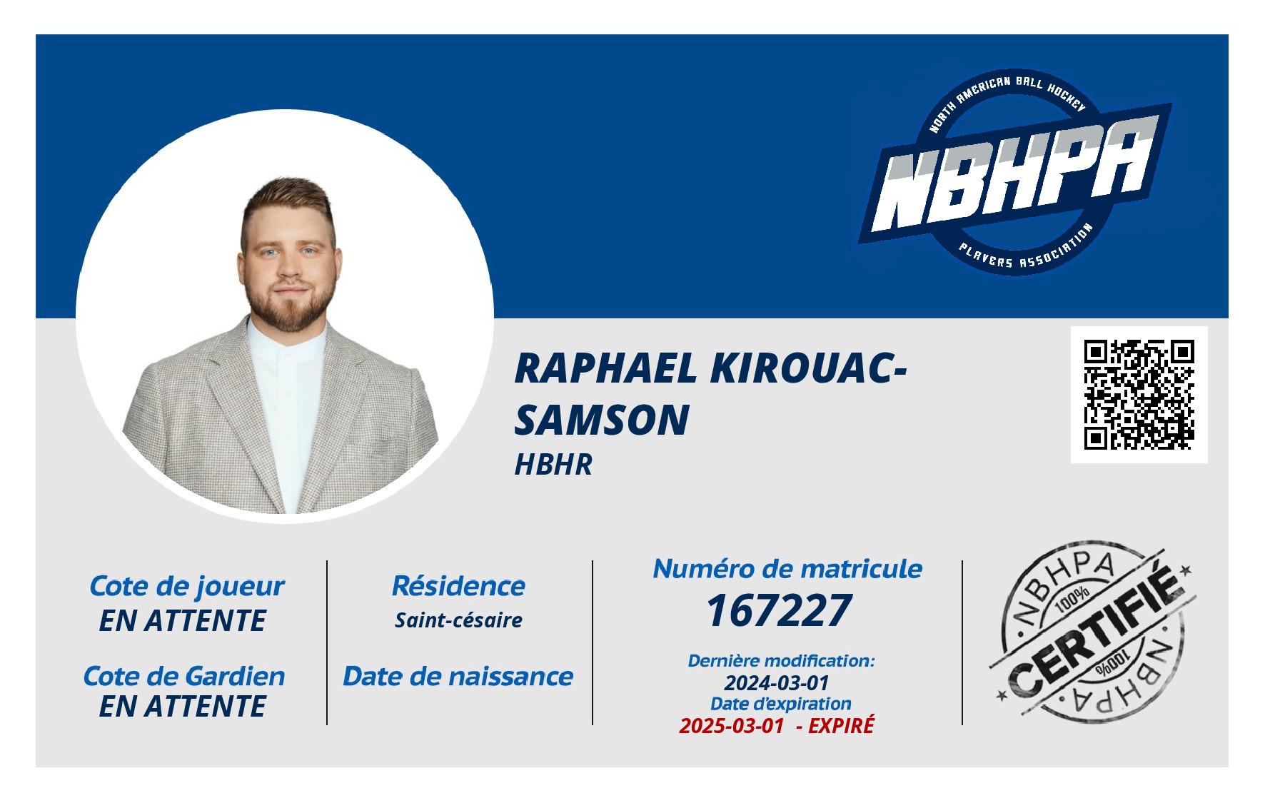 Raphael Kirouac-samson