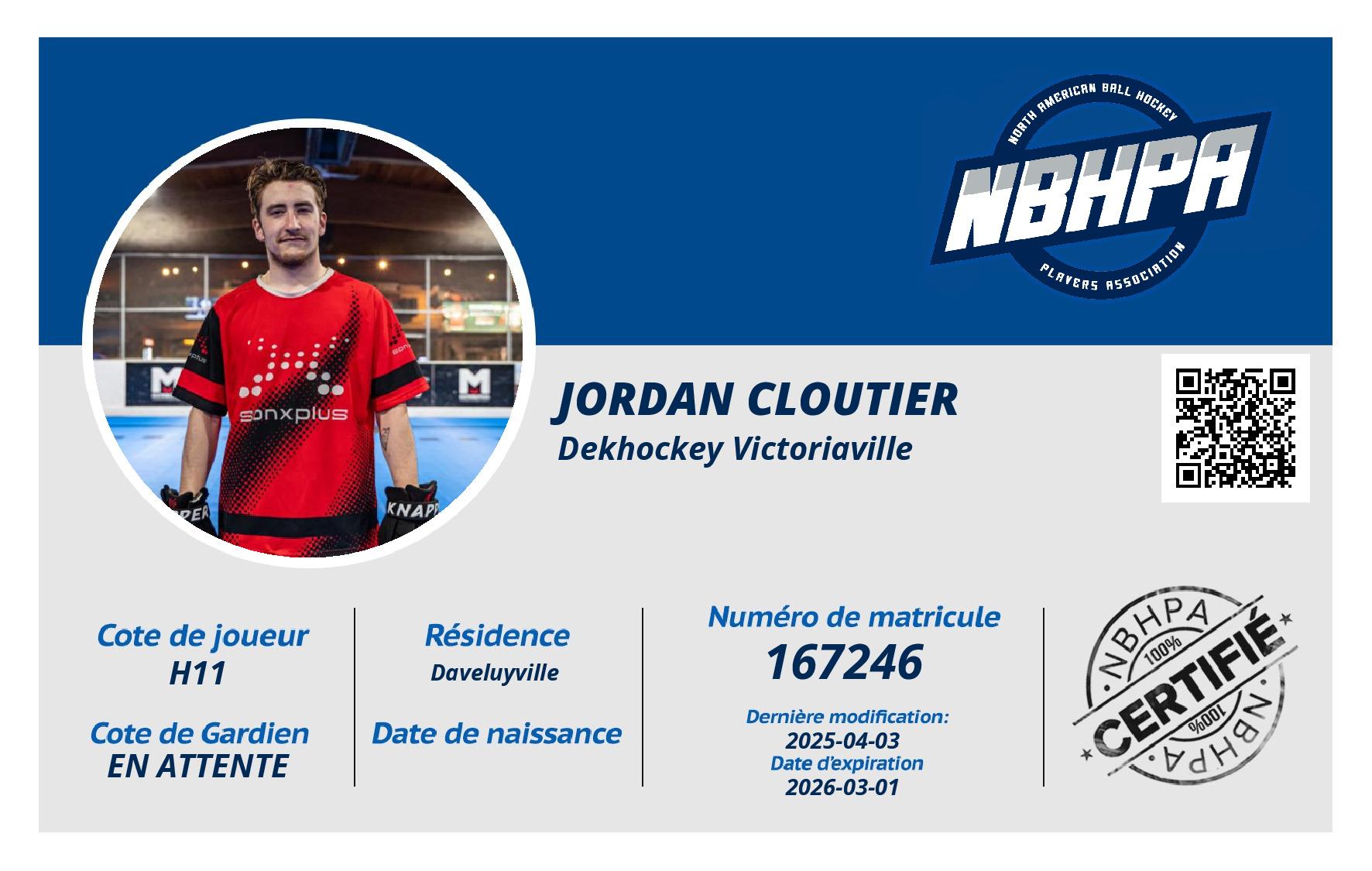 Jordan Cloutier