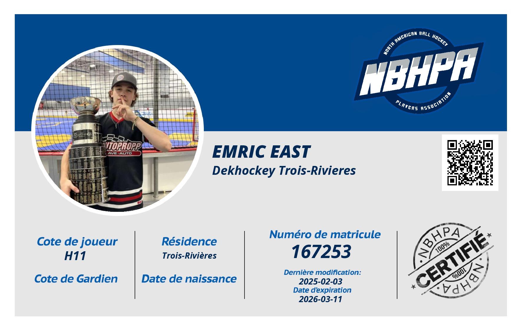 Emric East