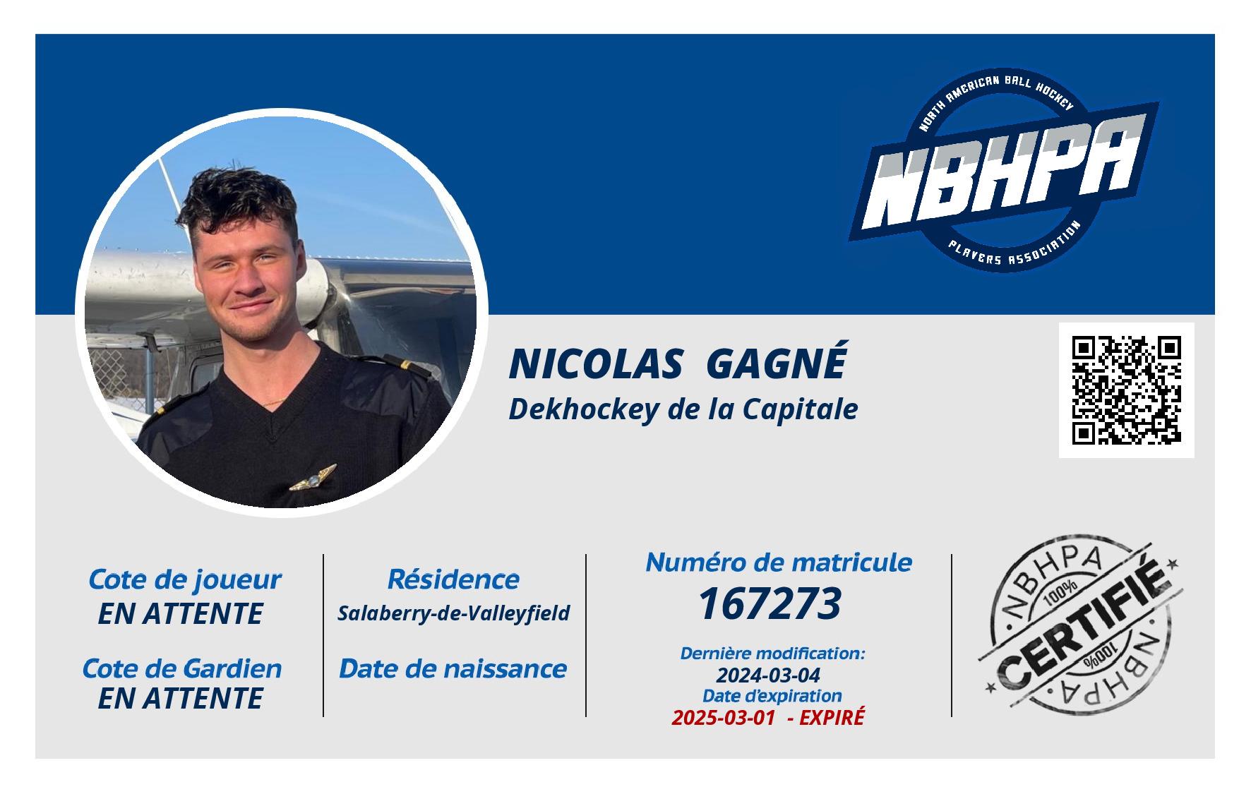 Nicolas  Gagné