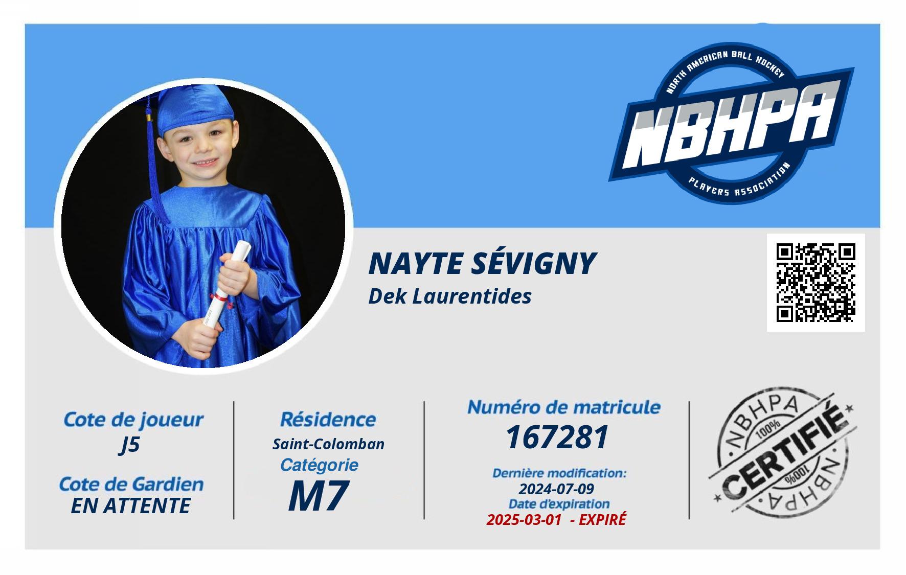 Nayte Sévigny