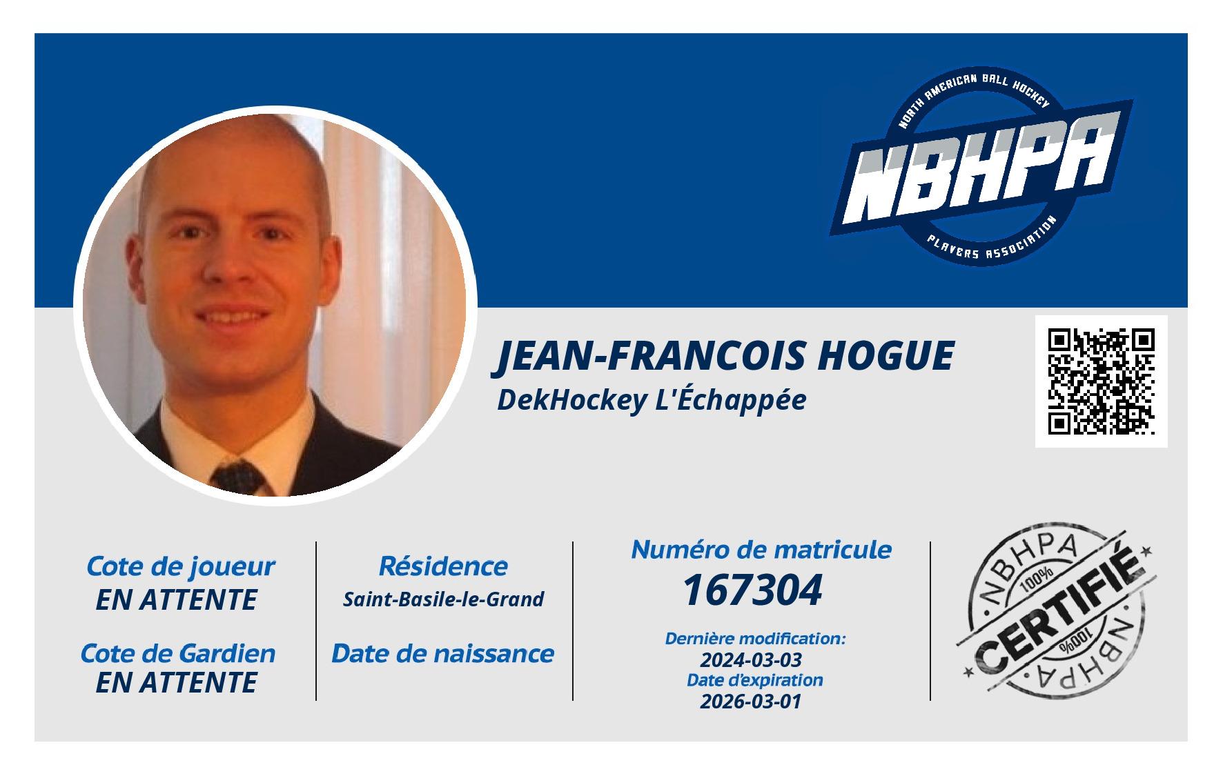 Jean-Francois Hogue