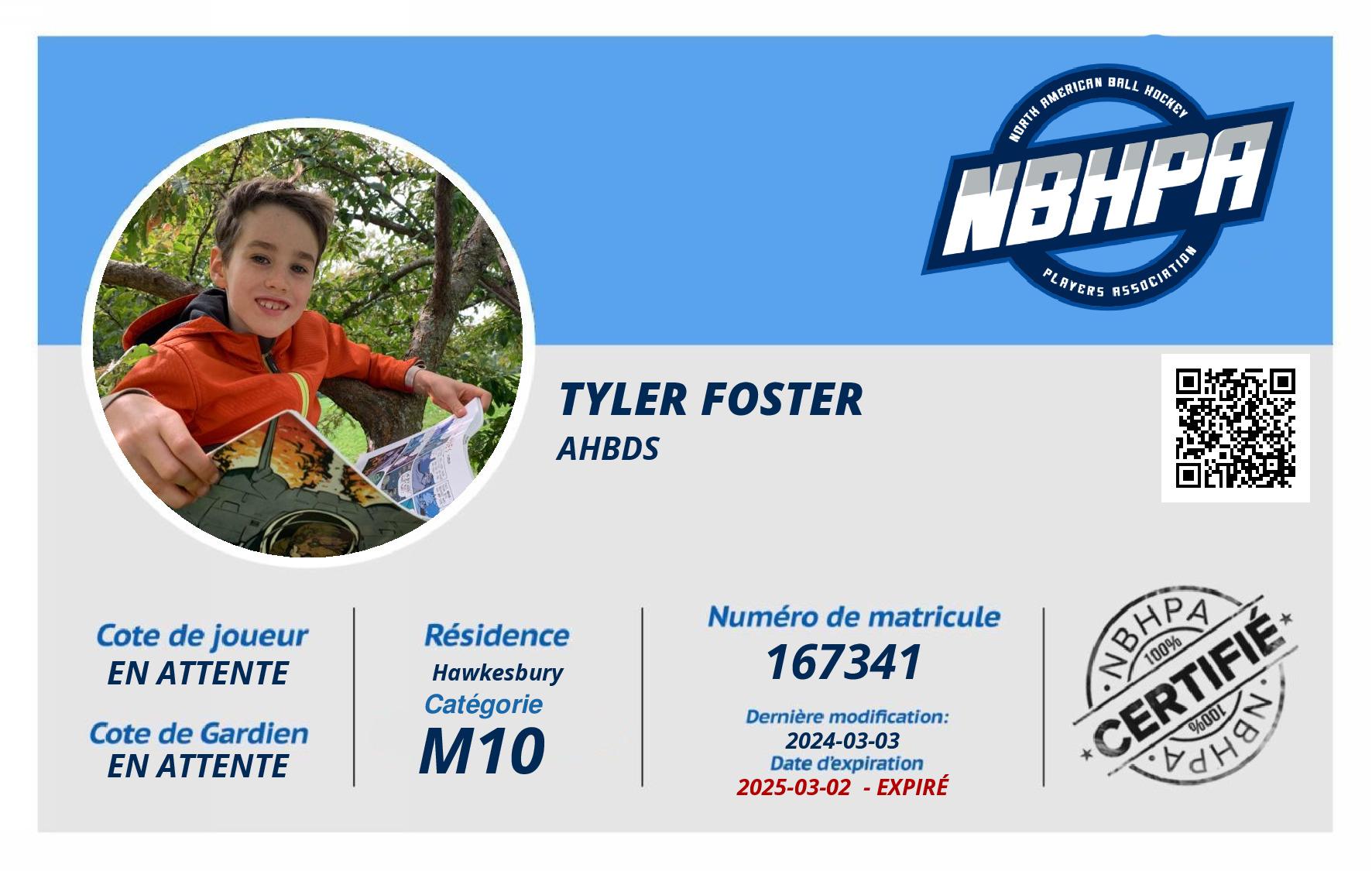 Tyler Foster