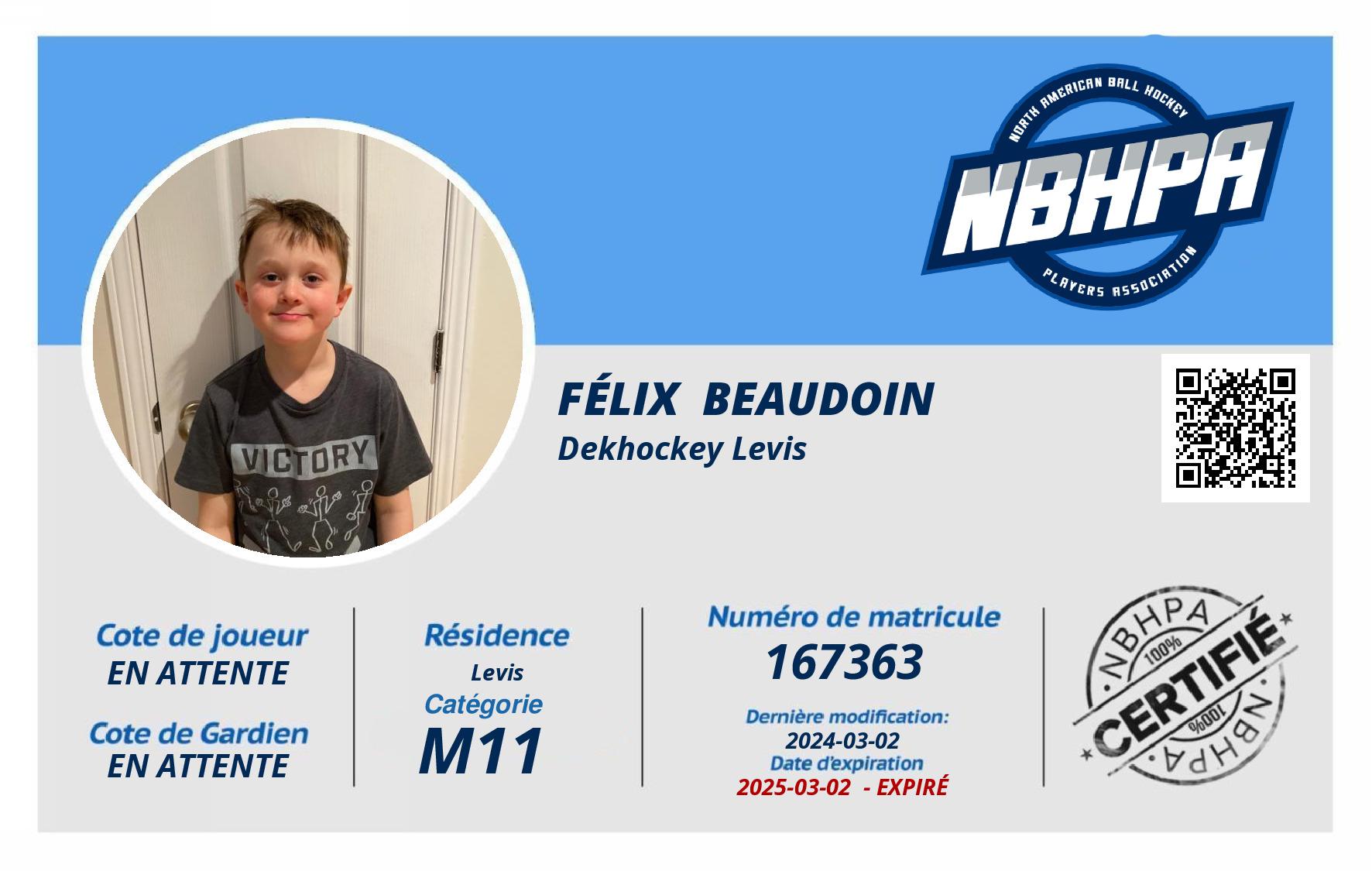 Félix  Beaudoin