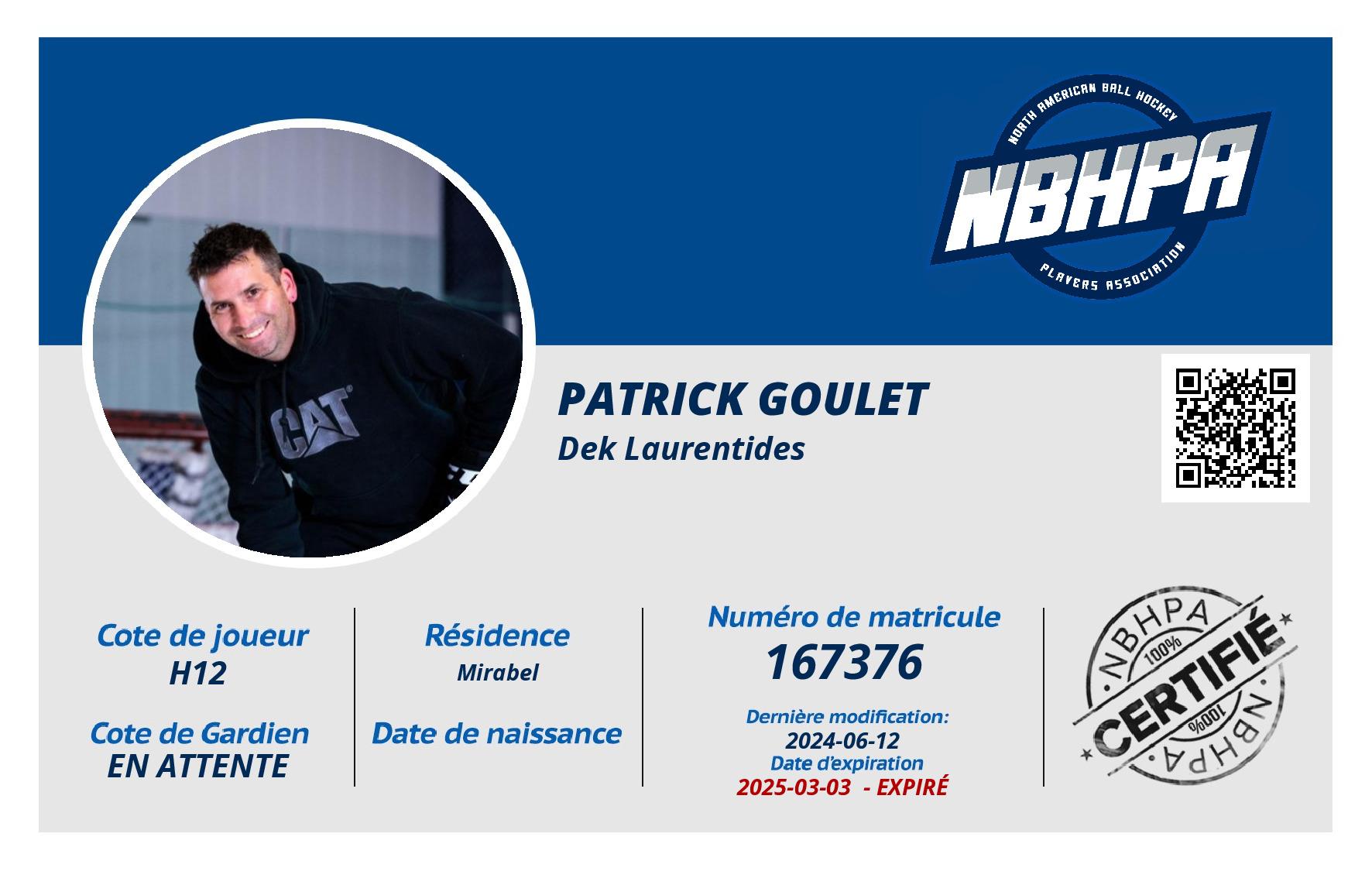 Patrick Goulet