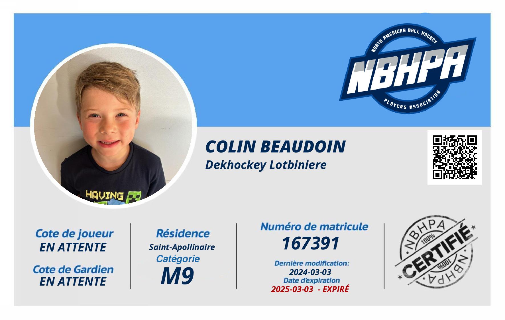 Colin Beaudoin