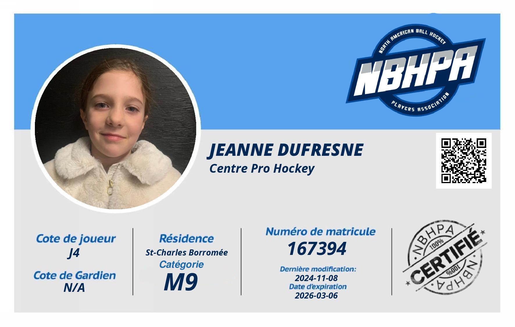 Jeanne Dufresne