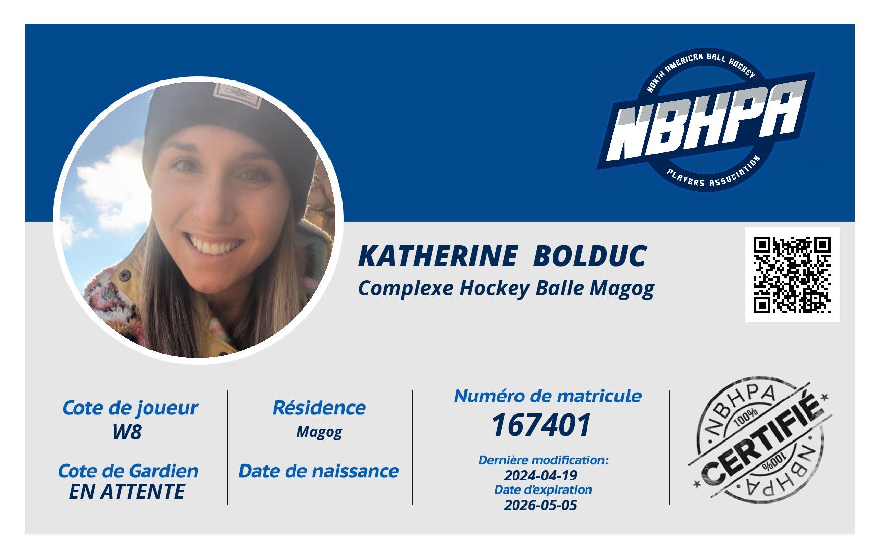 Katherine  Bolduc 