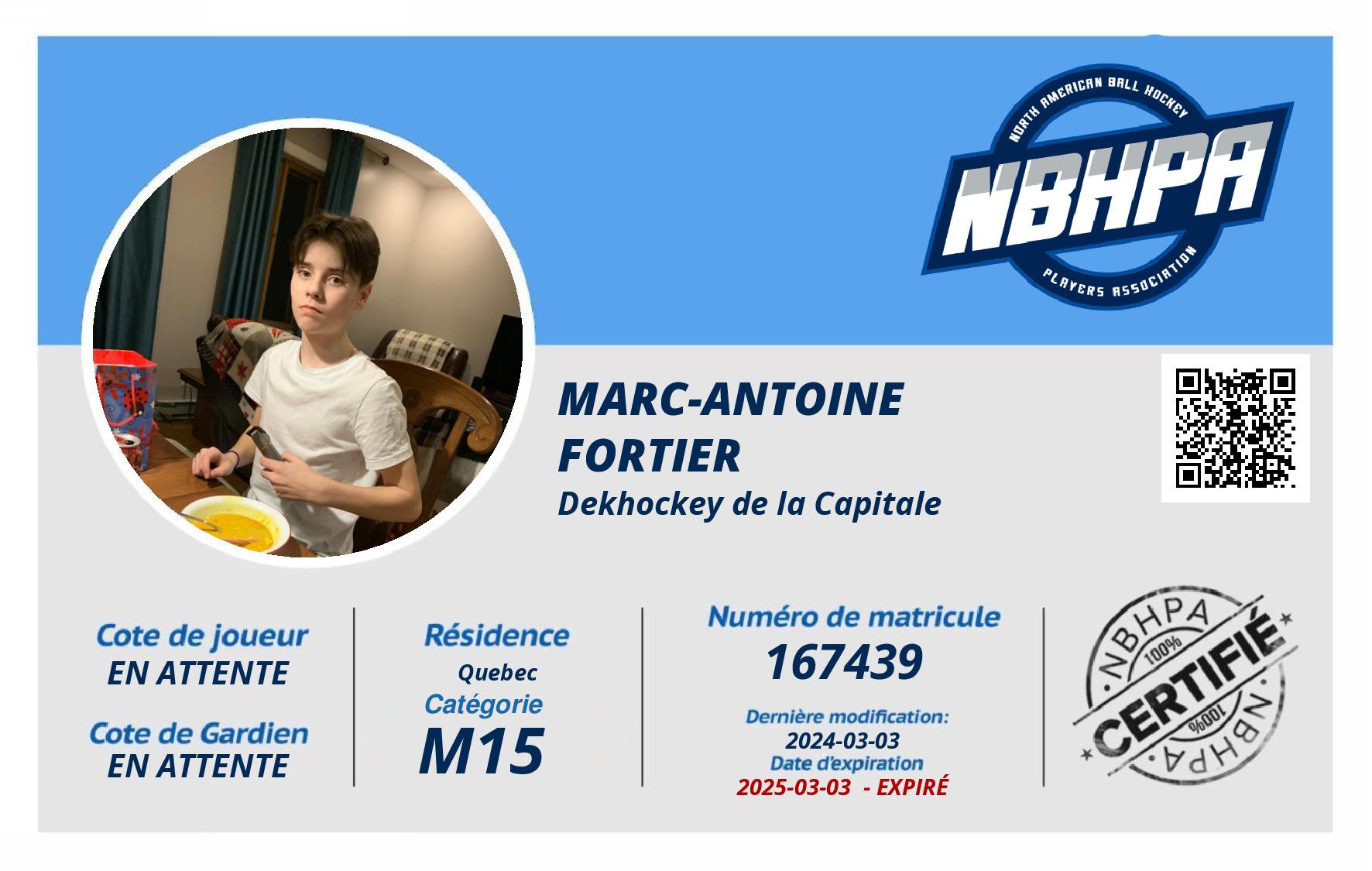 Marc-Antoine Fortier