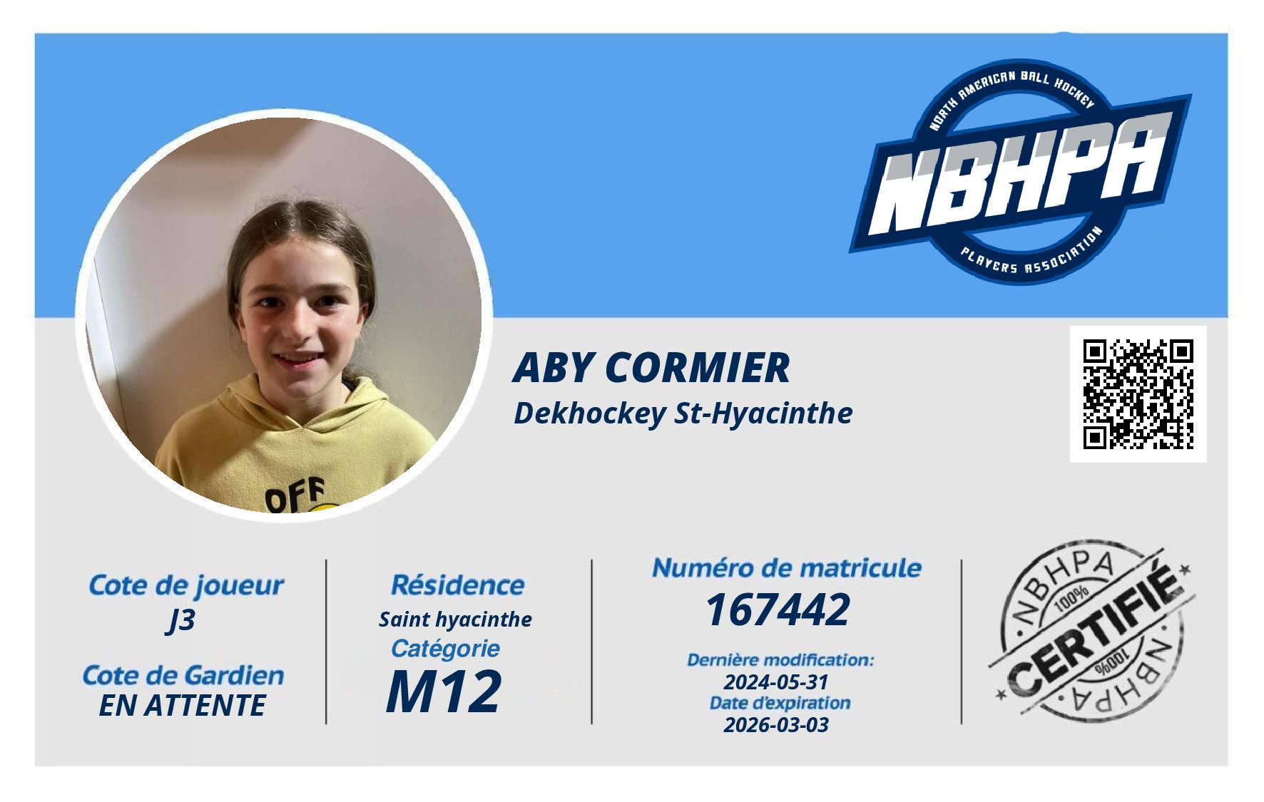 Aby Cormier