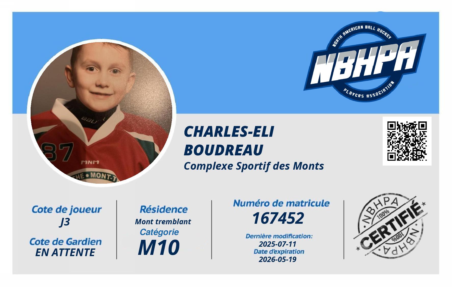 Charles-Eli  Boudreau
