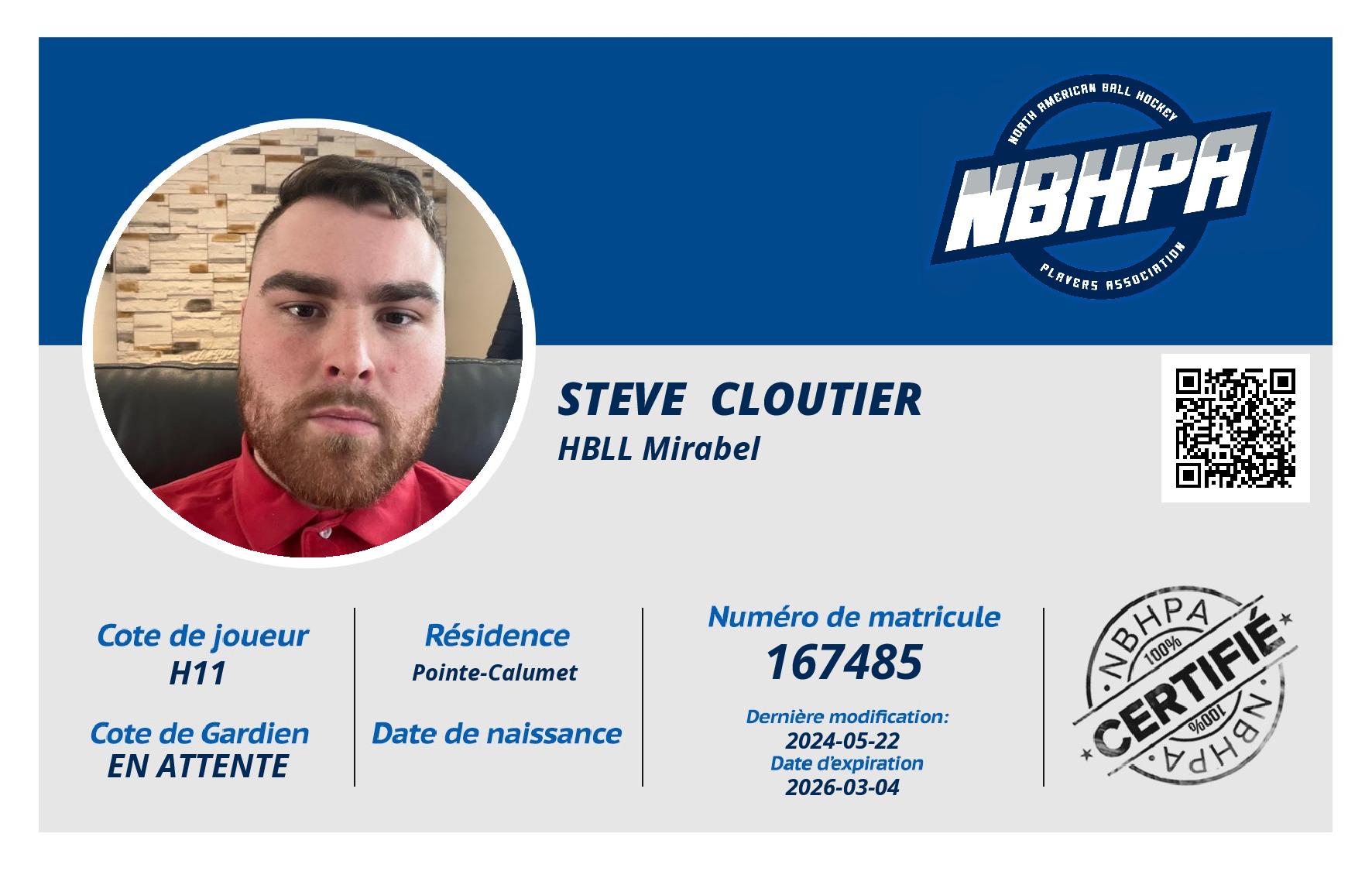 Steve  Cloutier 