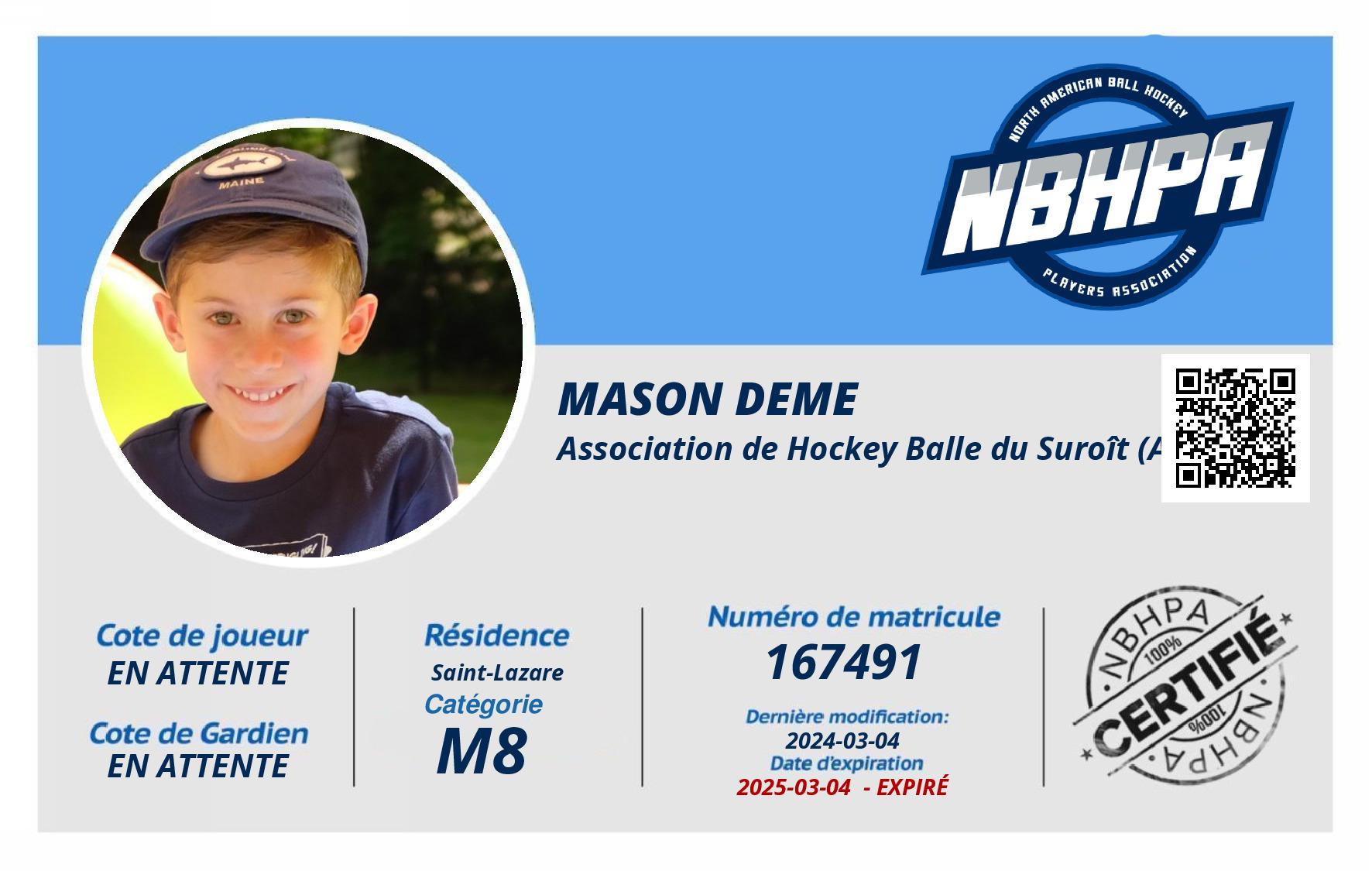 Mason Deme