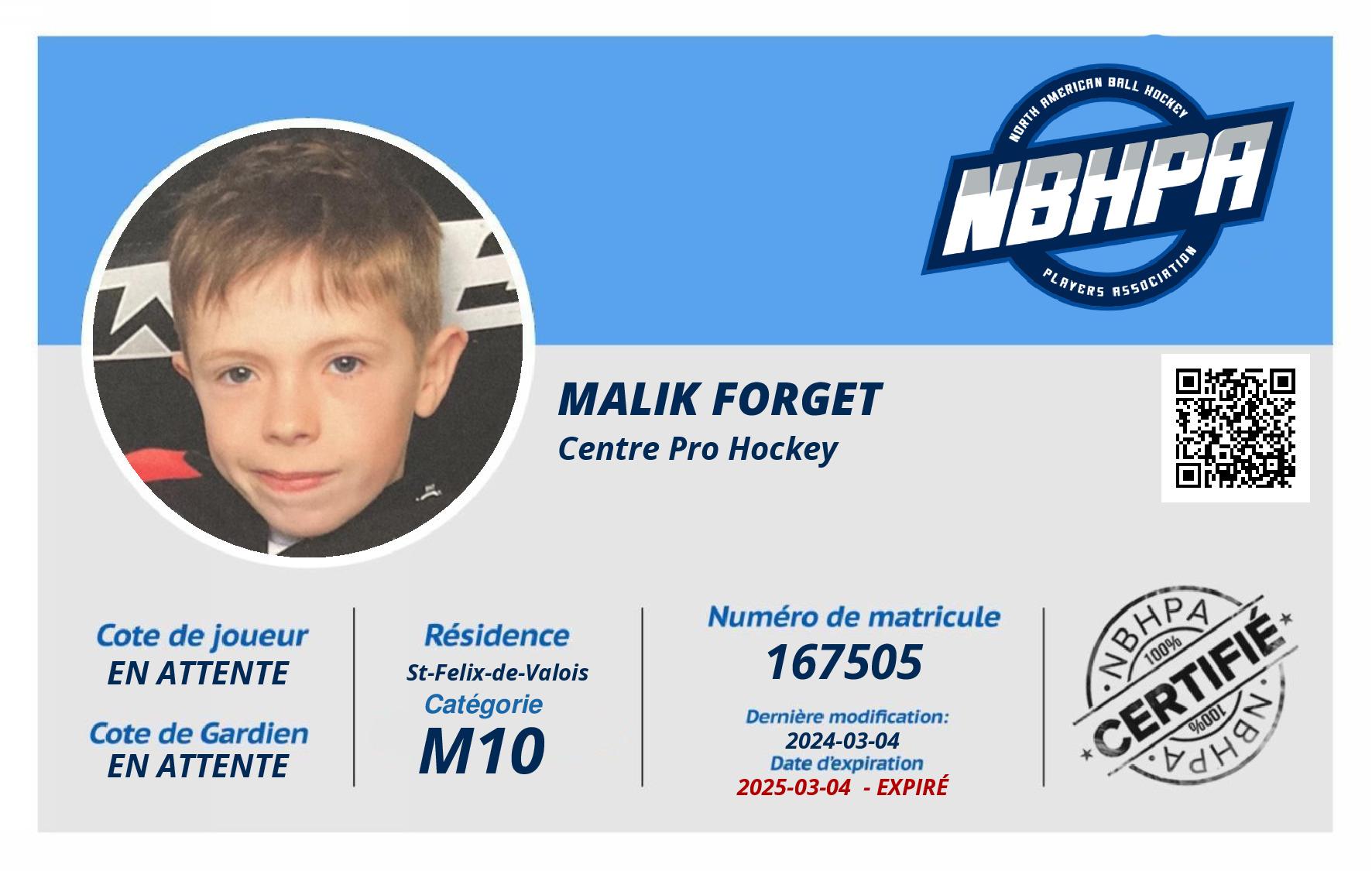 Malik Forget