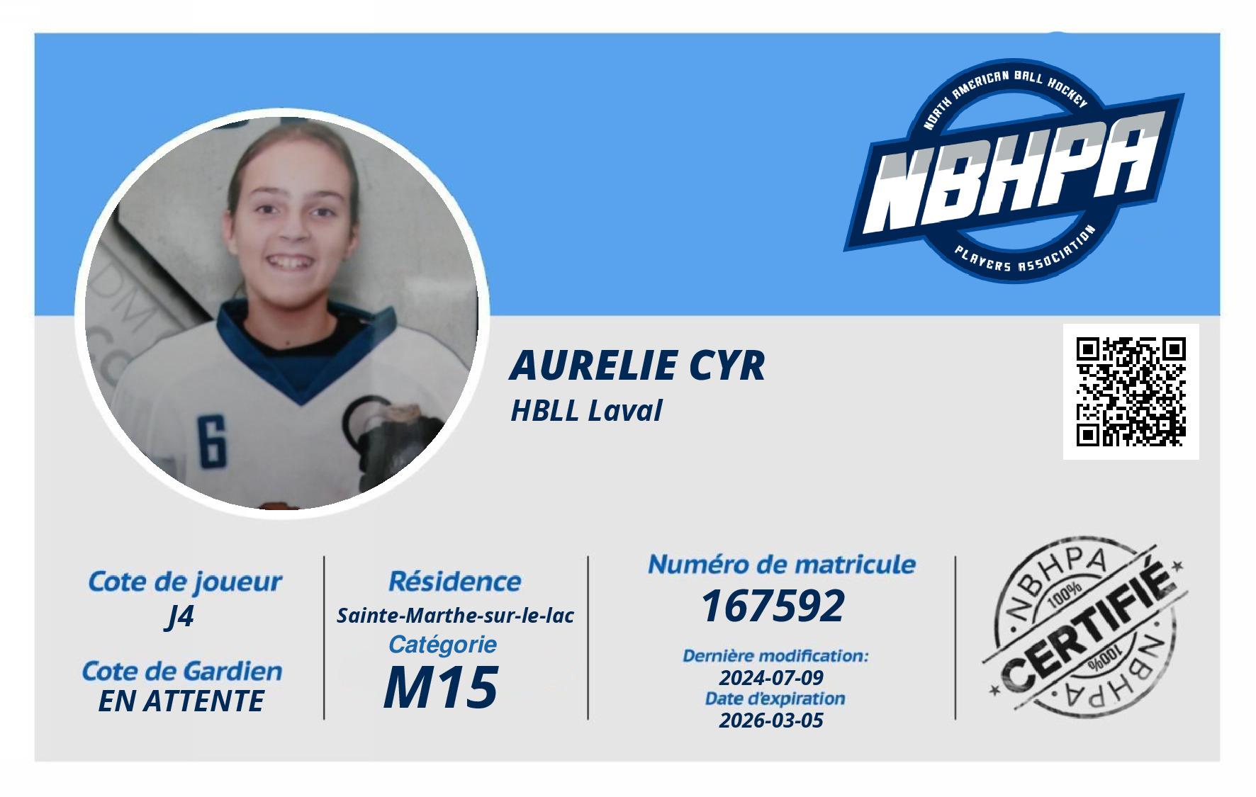 Aurelie Cyr