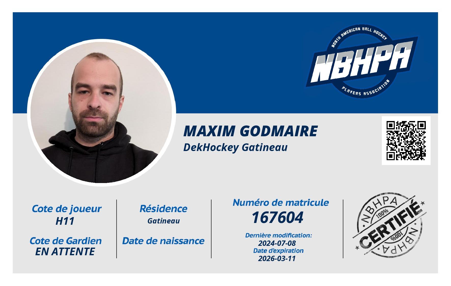 Maxim Godmaire