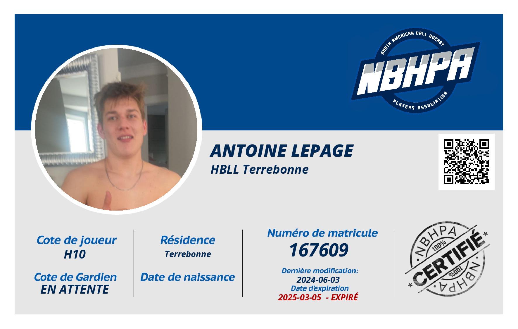 Antoine Lepage