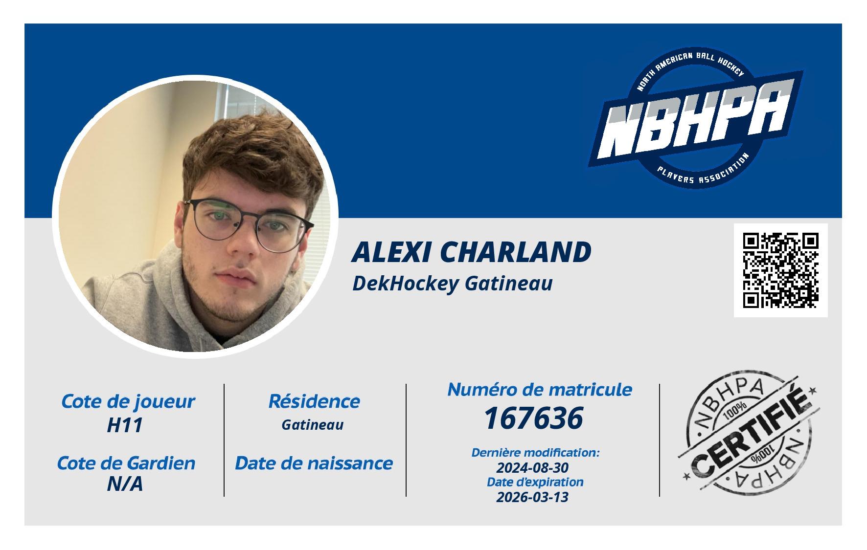 Alexi Charland