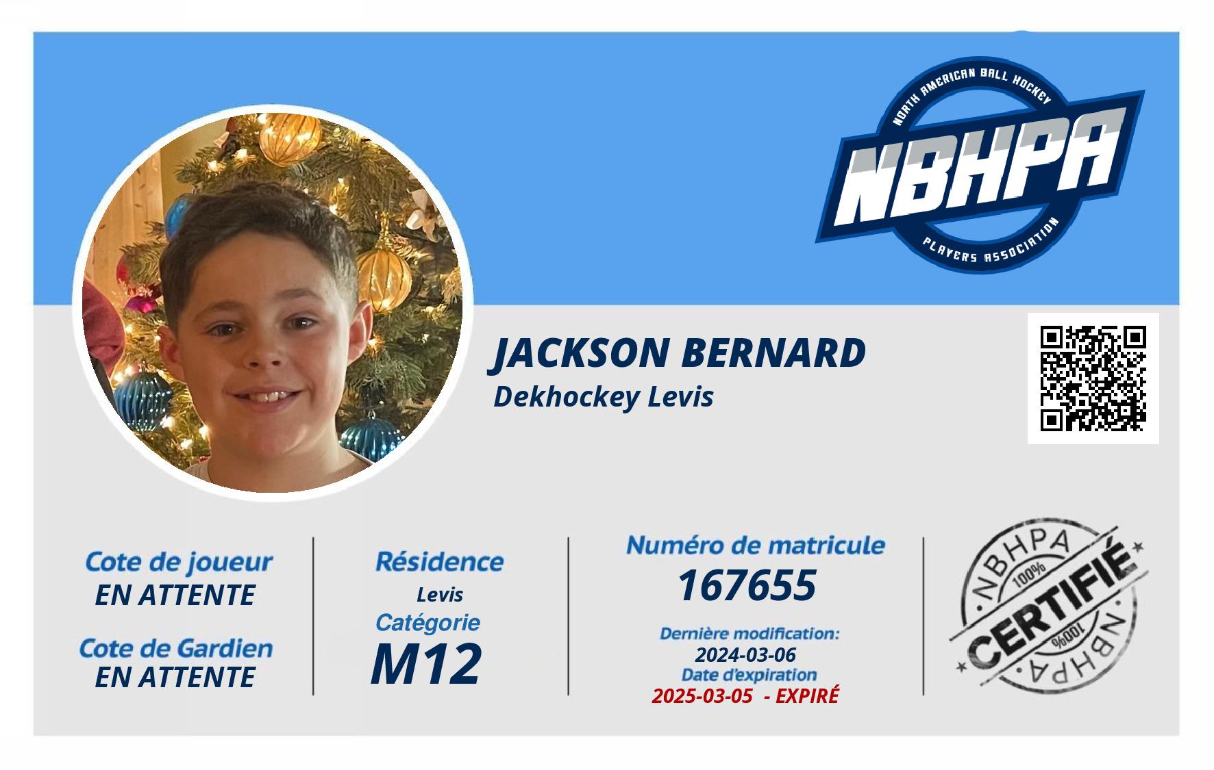 Jackson Bernard