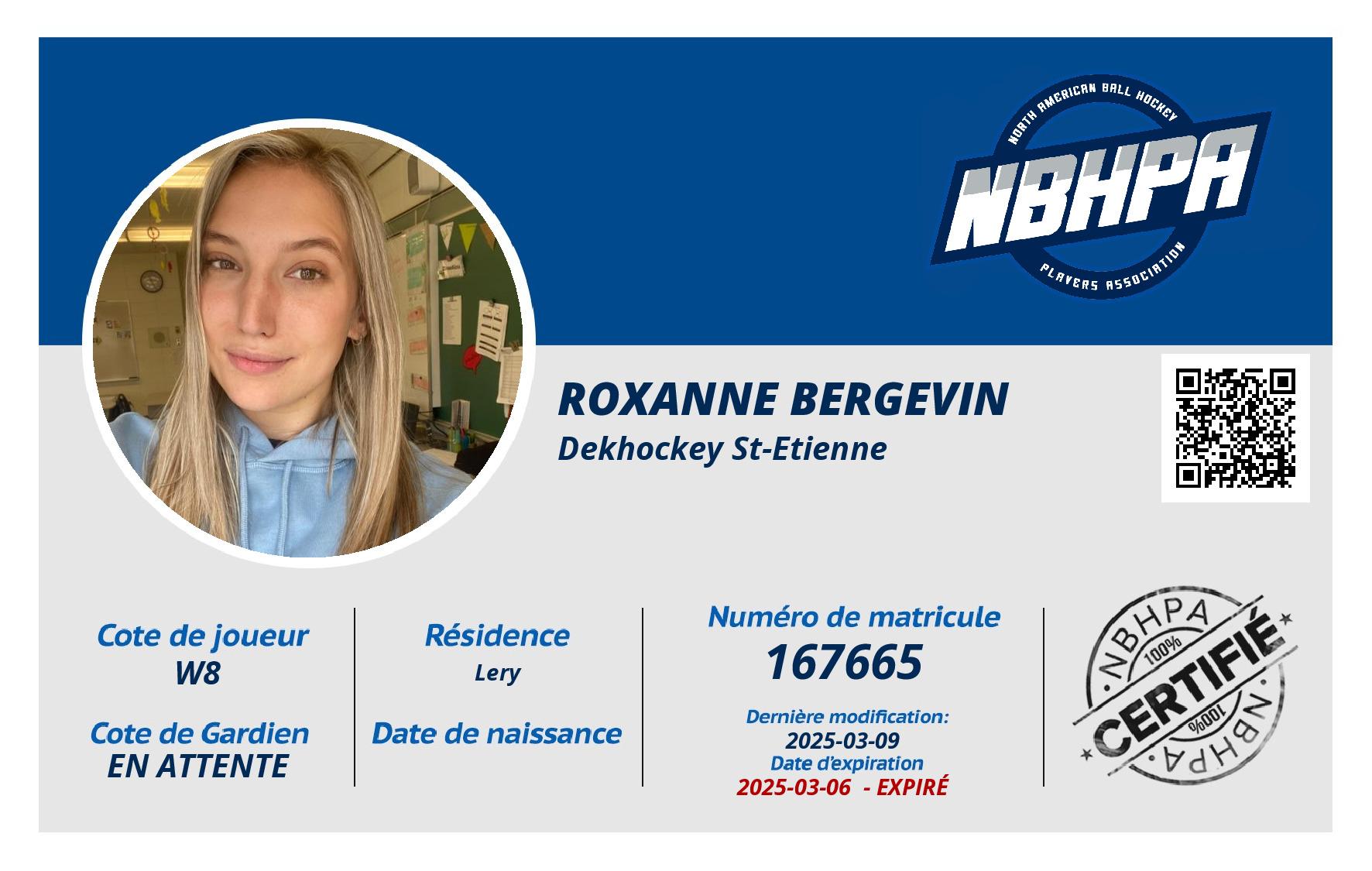 Roxanne Bergevin