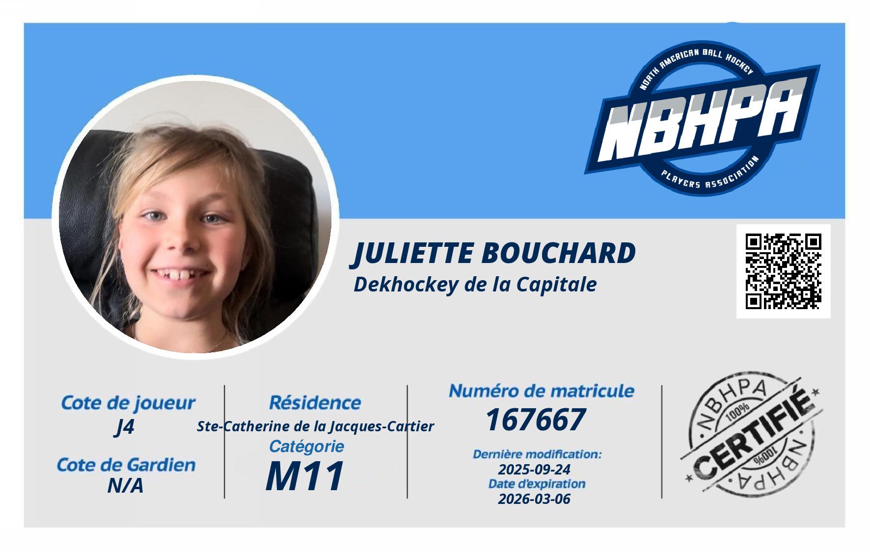 Juliette Bouchard