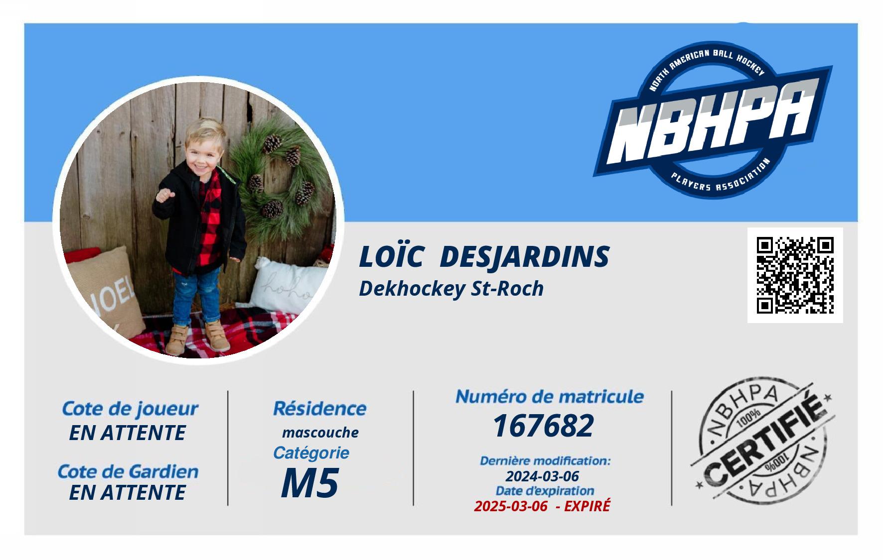 Loïc  Desjardins