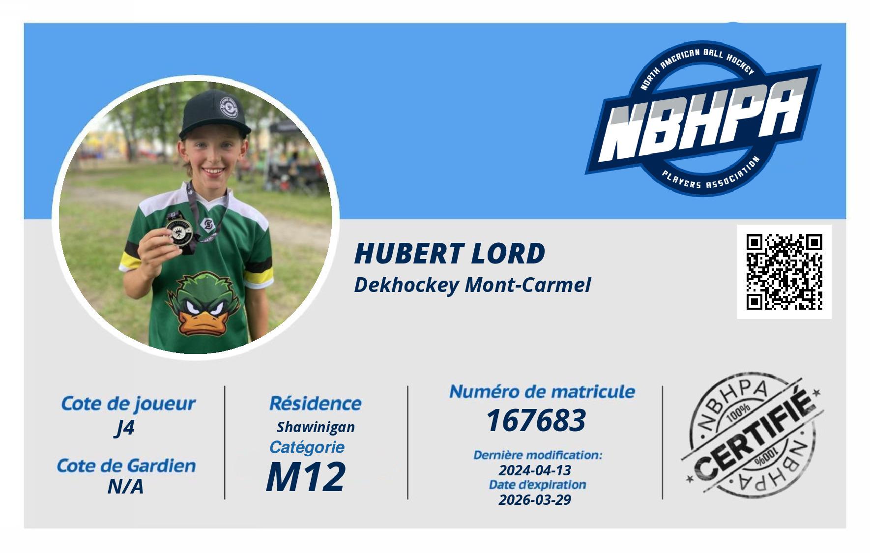 Hubert Lord