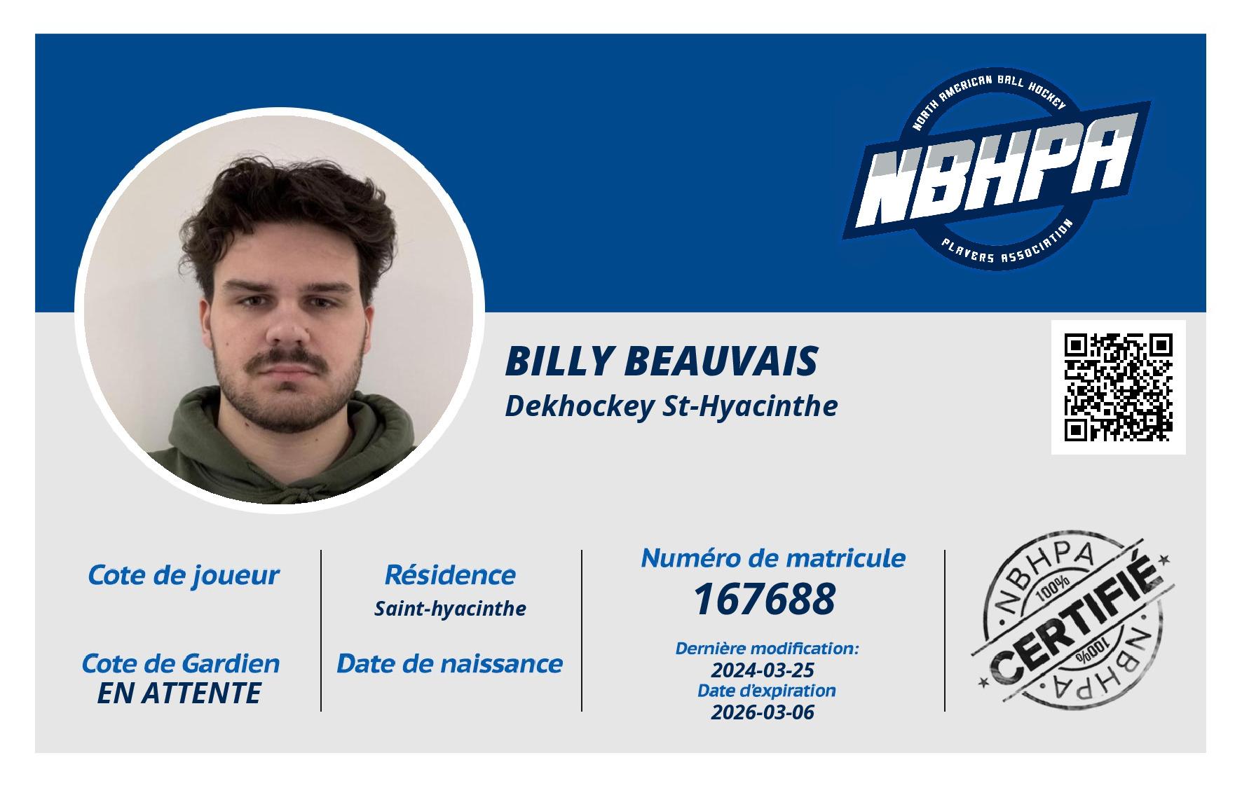 Billy Beauvais